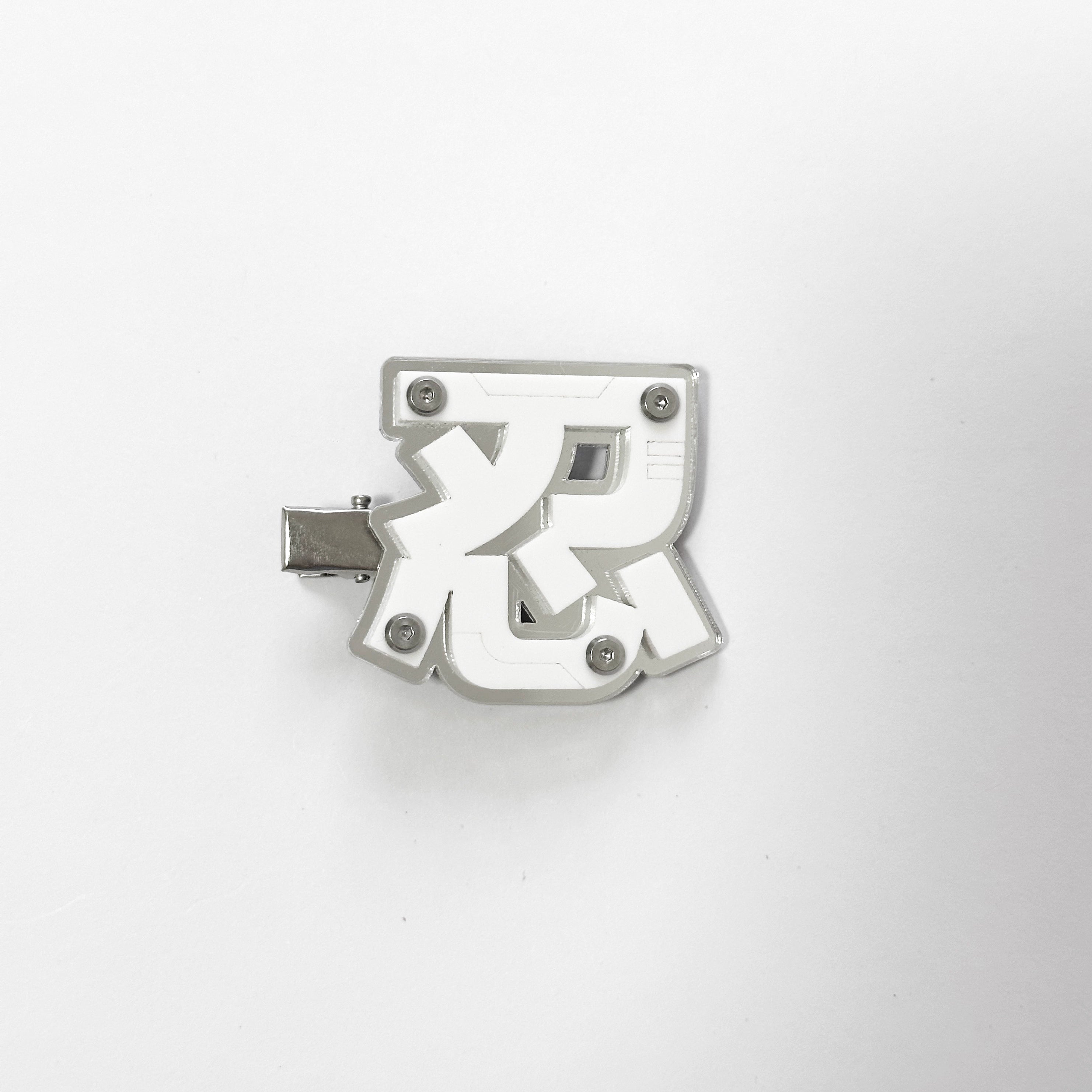 pipoo YUN-03 Techwear Metal Hair Clip – Shinobi Mirror Edition