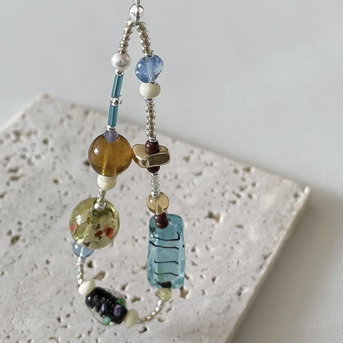 Ocean Amber Phone Charm