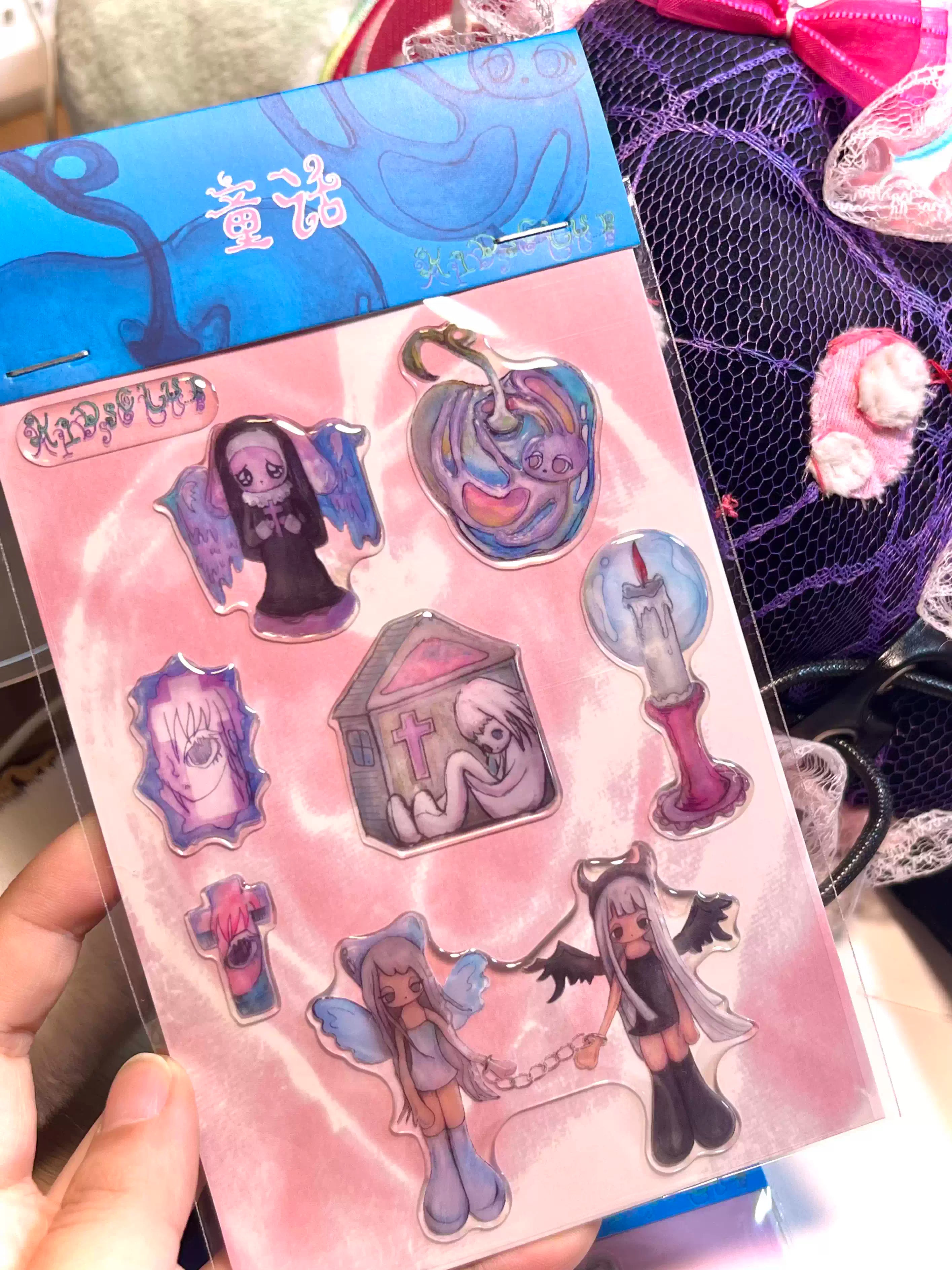 KiiidsClub Fairy Tale Resin Stickers