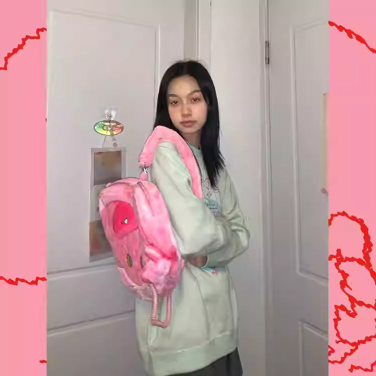 Manster species "bu zai" Plush Bag