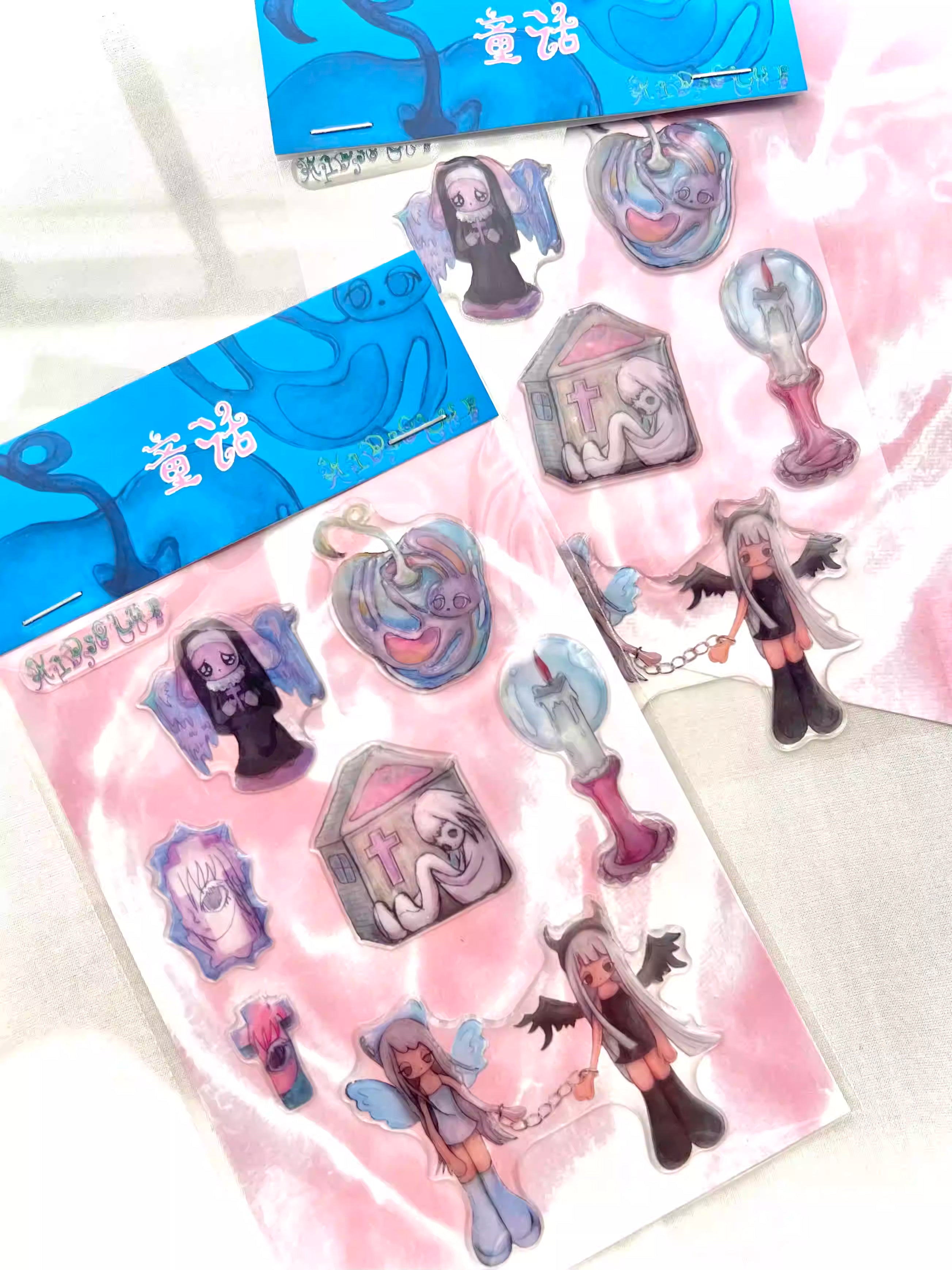 KiiidsClub Fairy Tale Resin Stickers