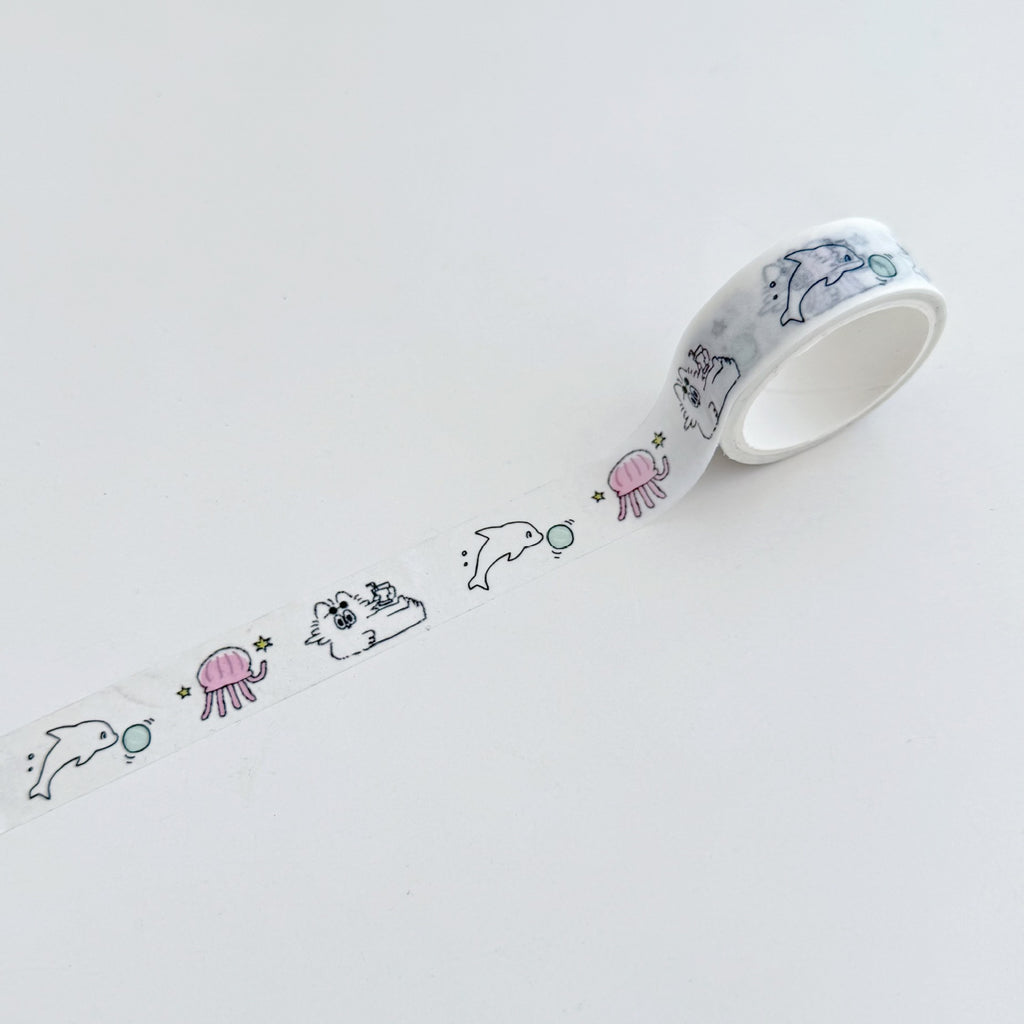 huginn Playful Pets Washi Tape Series