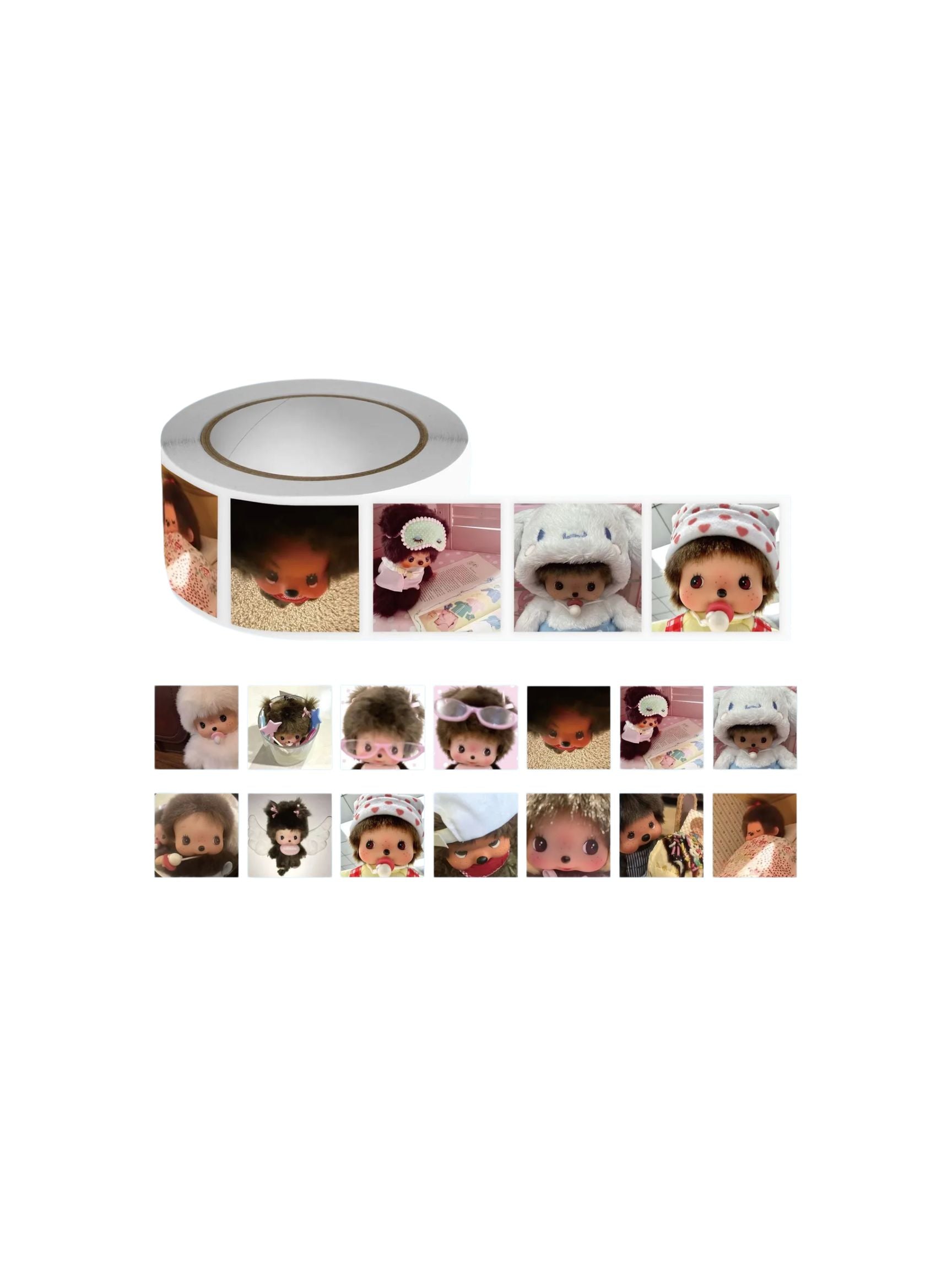 Monchhichi Sticker Roll