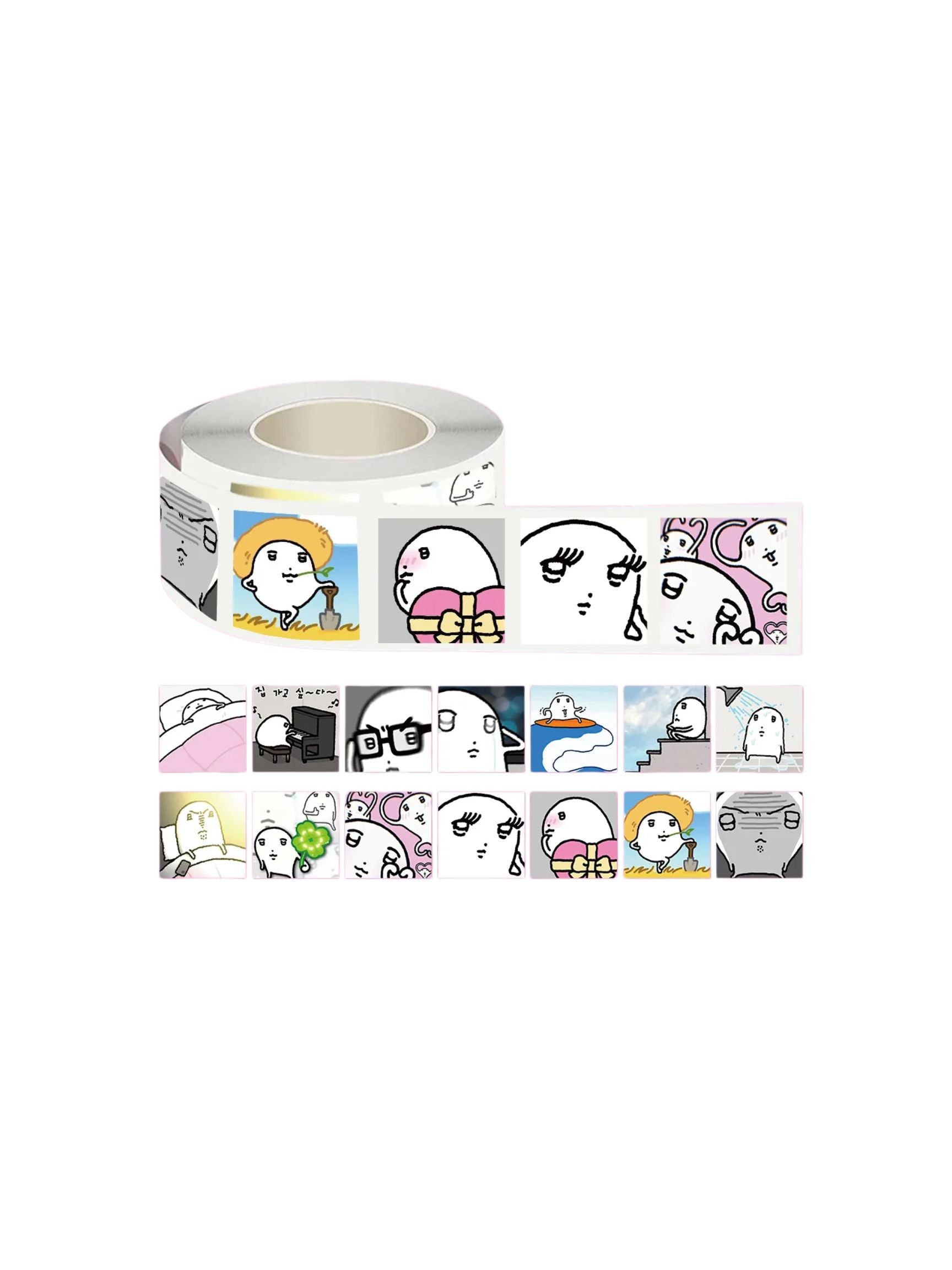 Potato Baby Meme Sticker Roll