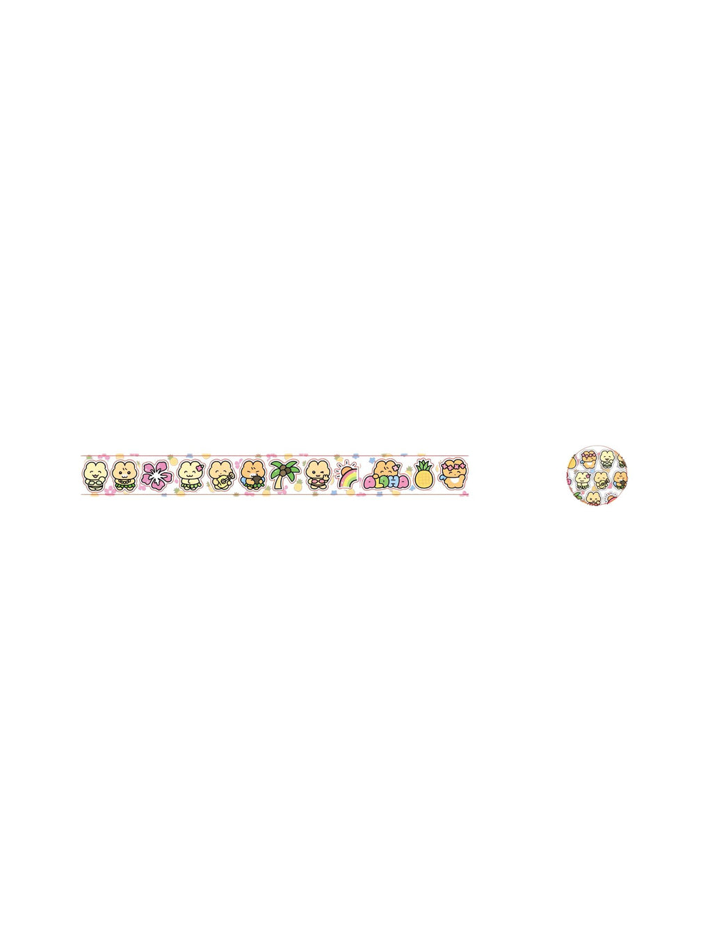 Heeheeclub Sweet Critter Carnival Washi Tape