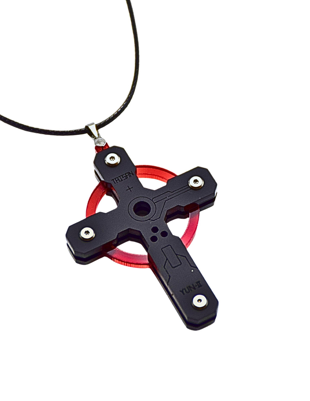 pipoo Cyber Cross Necklace