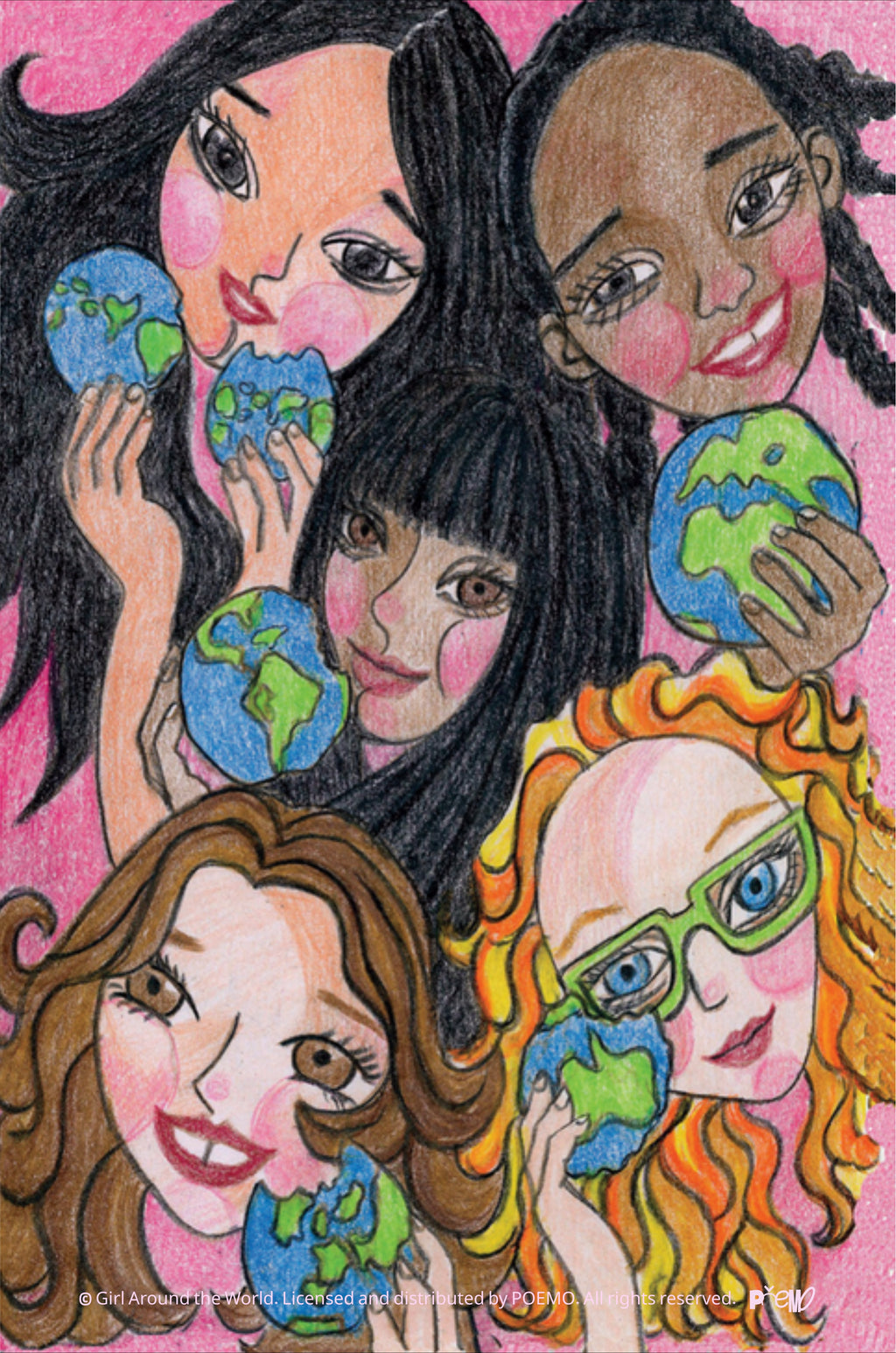 Girl Around the World: Postcard