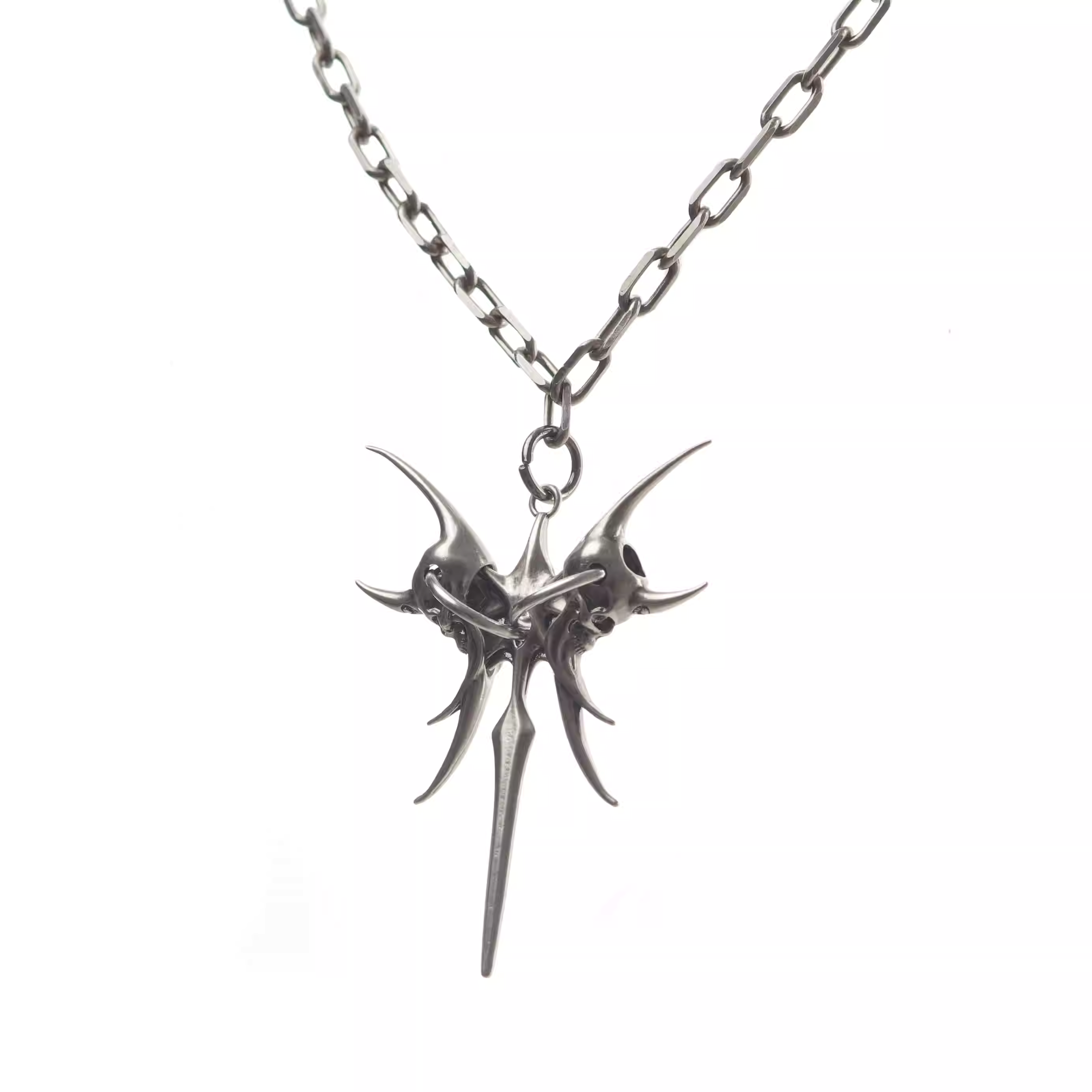 IIIMIII Skull Chain Necklace