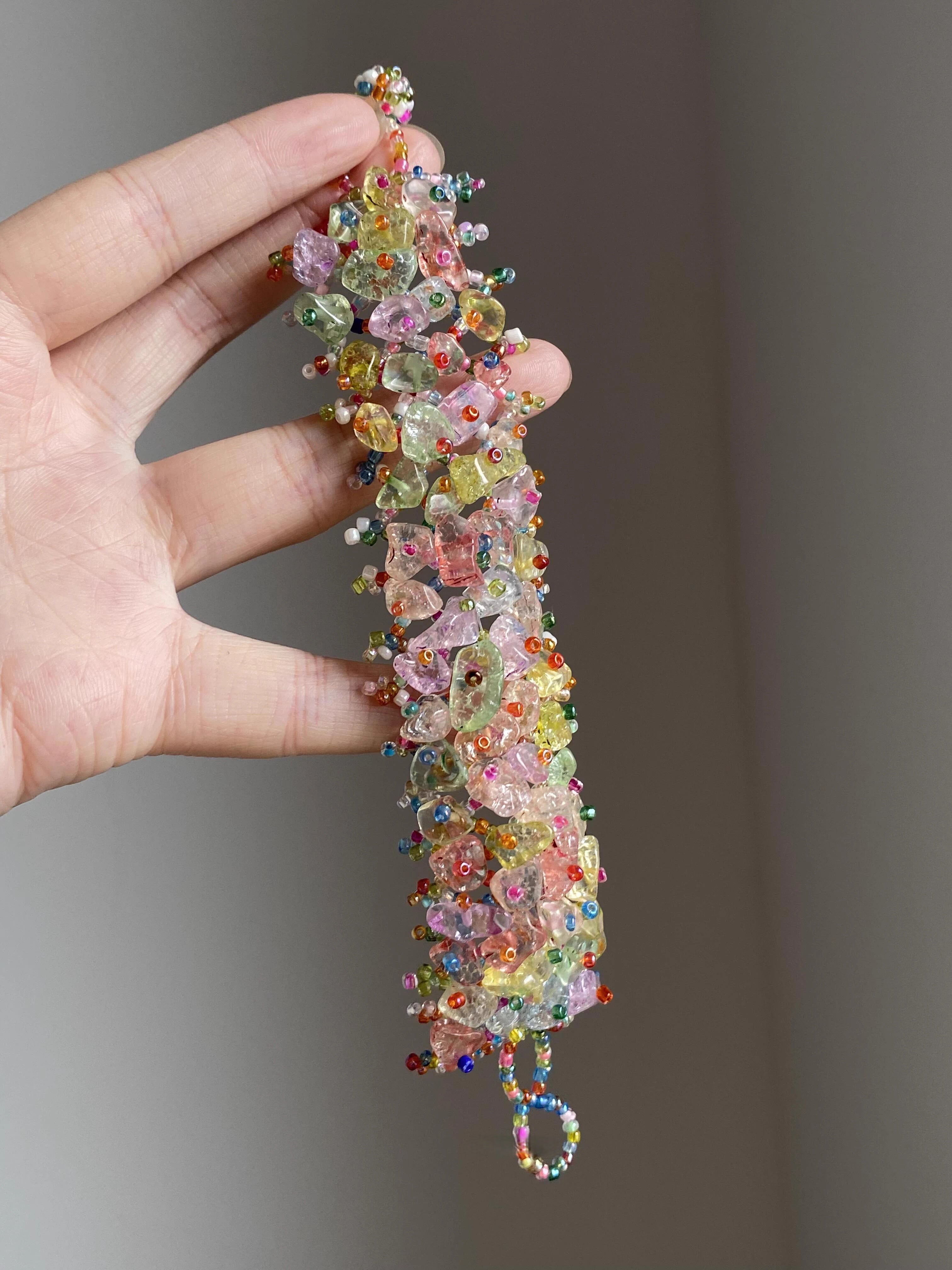 Crystal Reef Cluster Bracelets