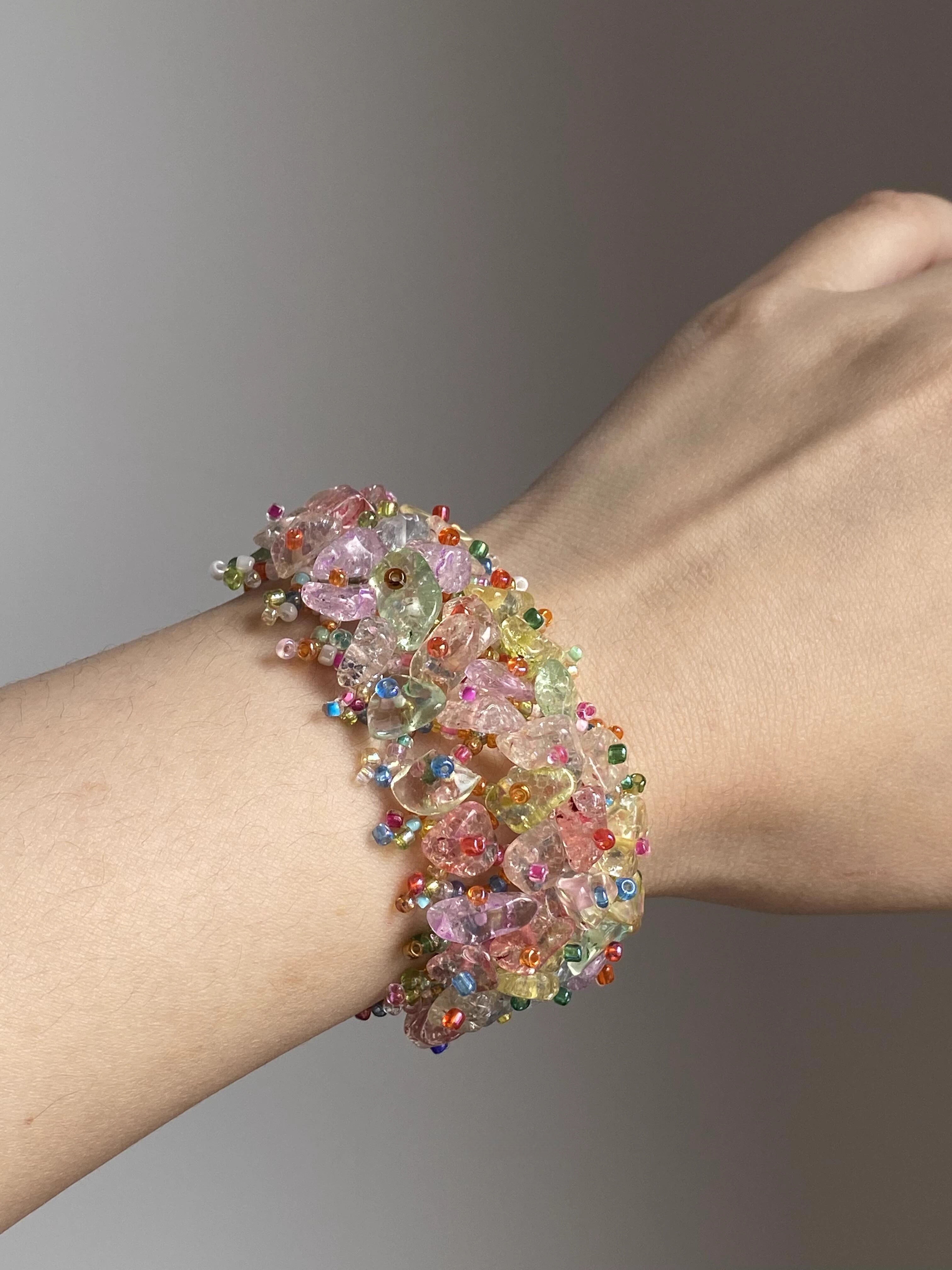 Crystal Reef Cluster Bracelets