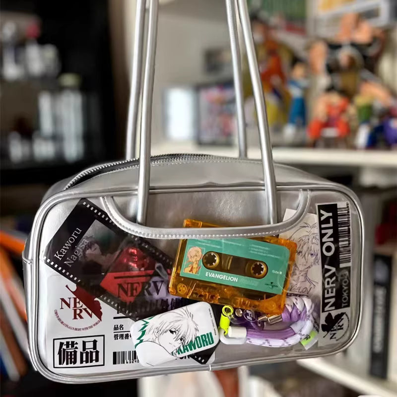 Neon Silver Ita Bag