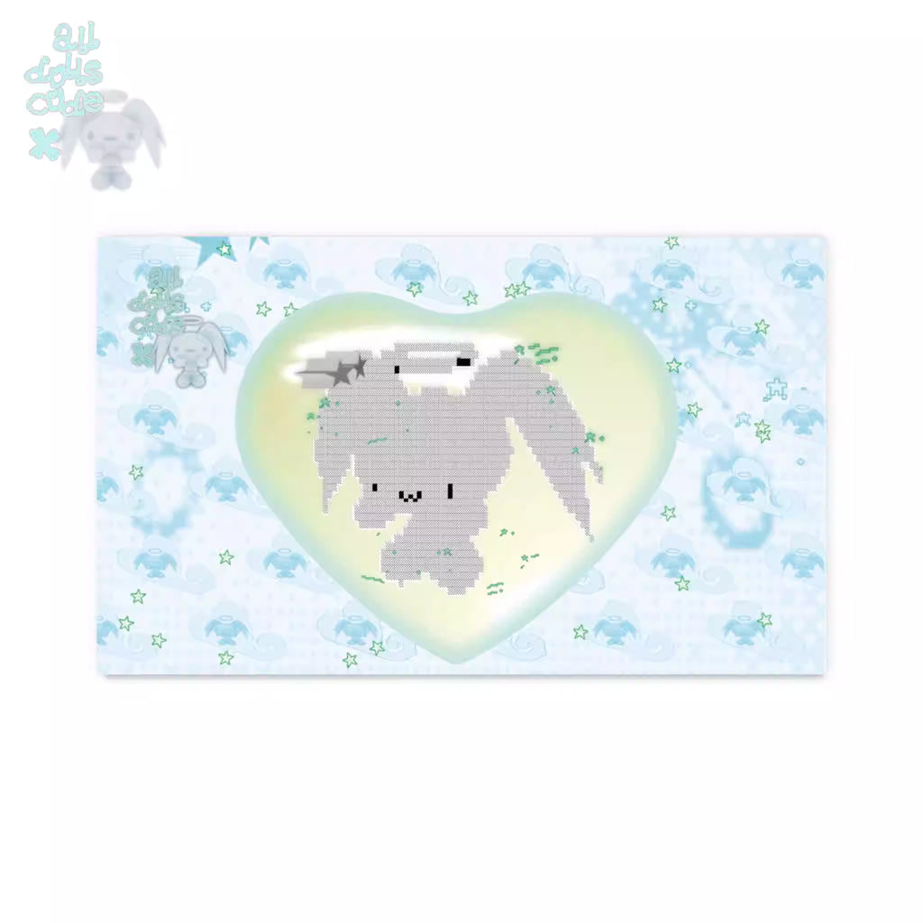 alldollscode Luminous Glitter Reflective badge