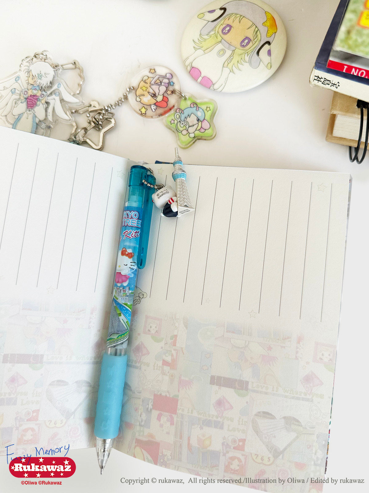 Rukawaz x Oliwa Fuzzy Memory Notebook