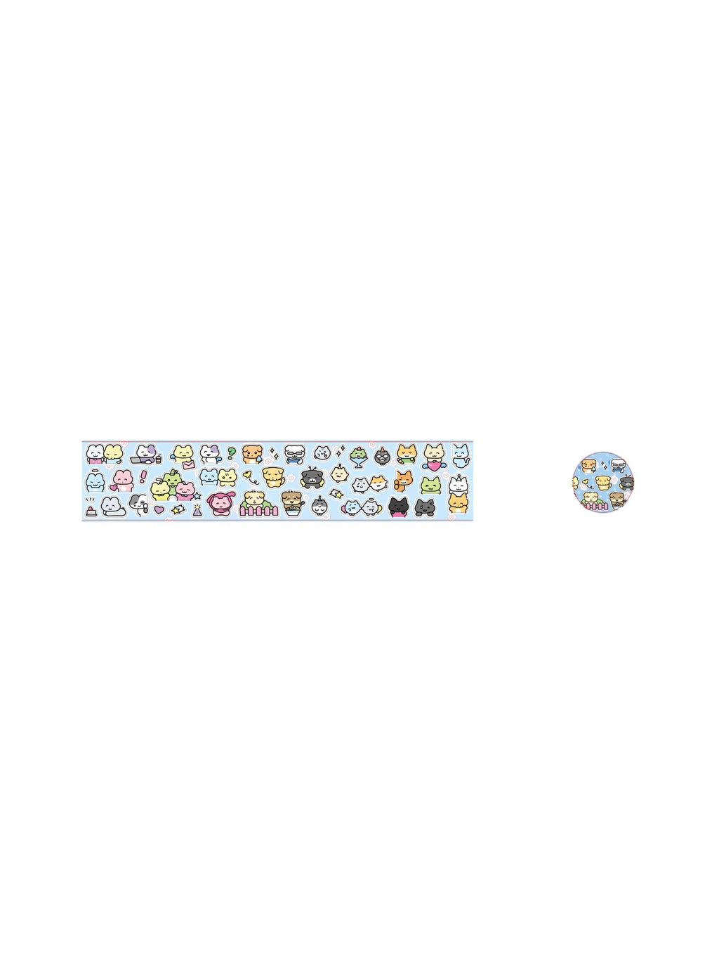 Heeheeclub Sweet Critter Carnival Washi Tape