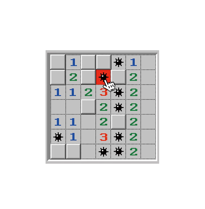Boom! Minesweeper Mouse Pad