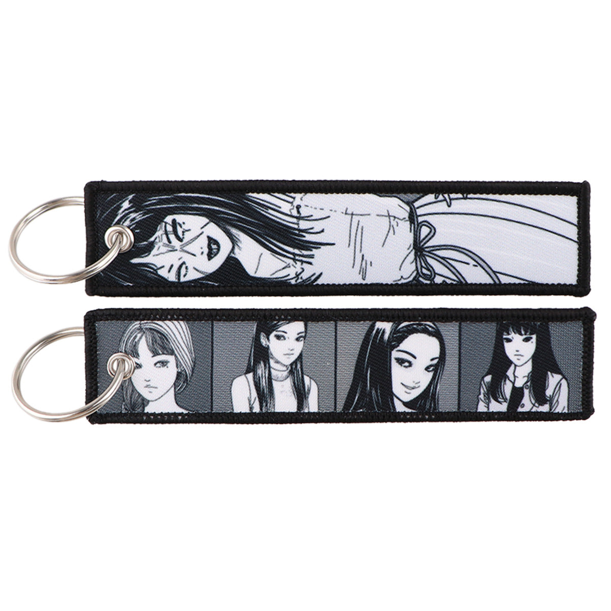 Tomie Manga Woven Keychain