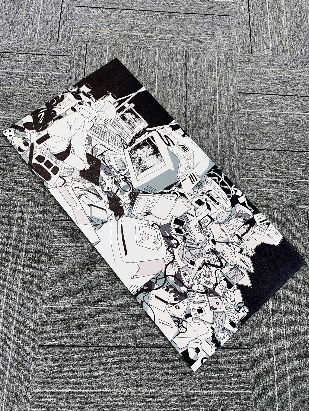 PiPOOxMizhou Trash Maker Mouse Pad