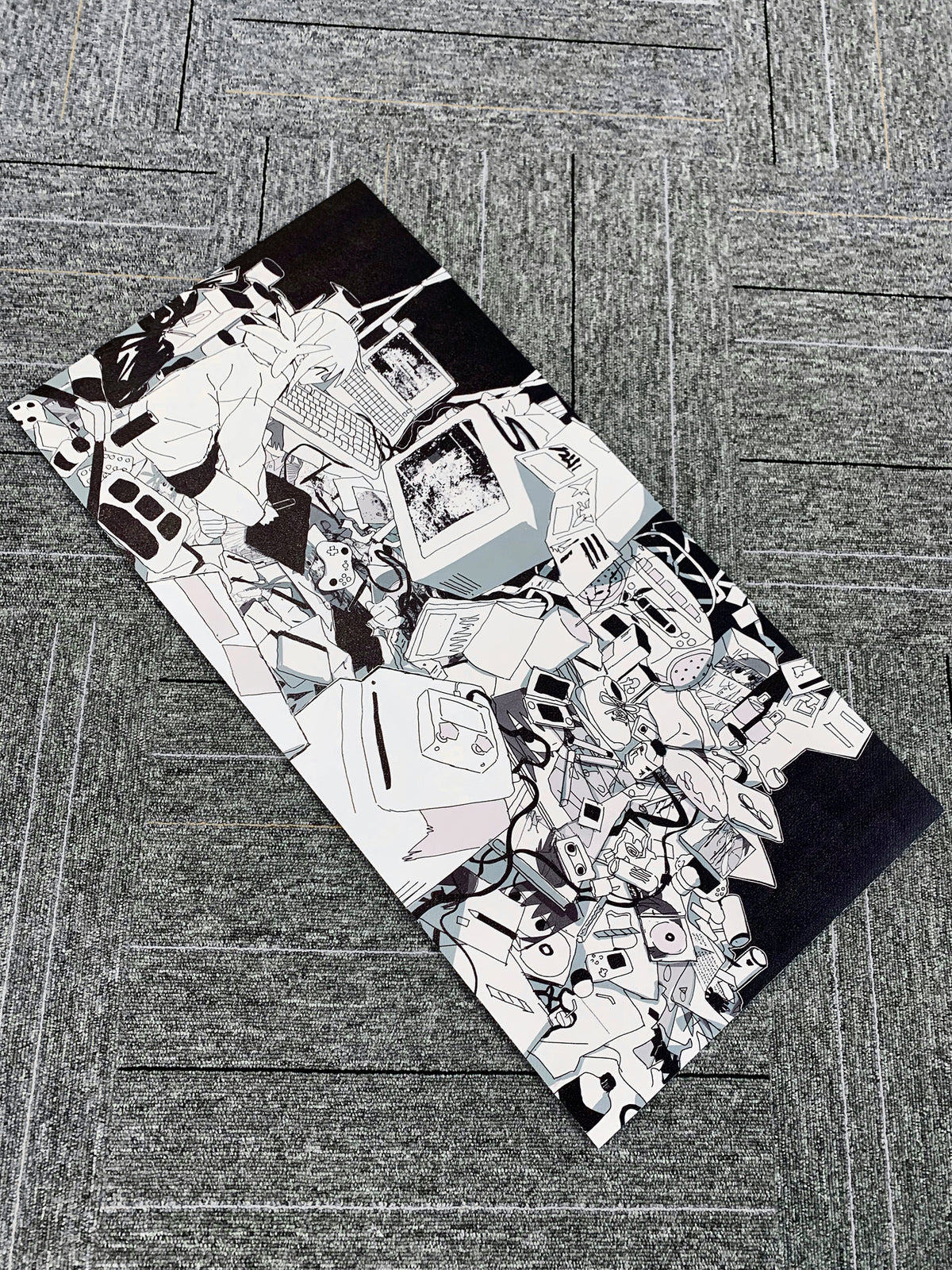 PiPOOxMizhou Trash Maker Mouse Pad
