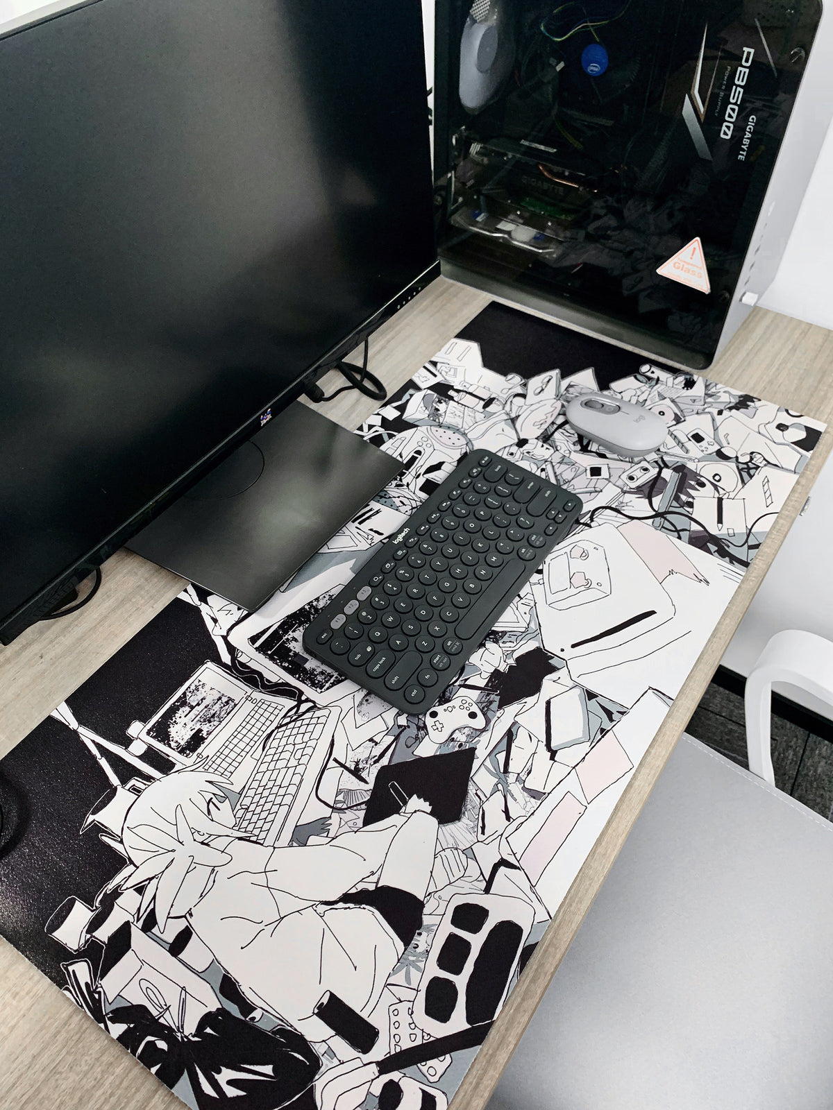 PiPOOxMizhou Trash Maker Mouse Pad