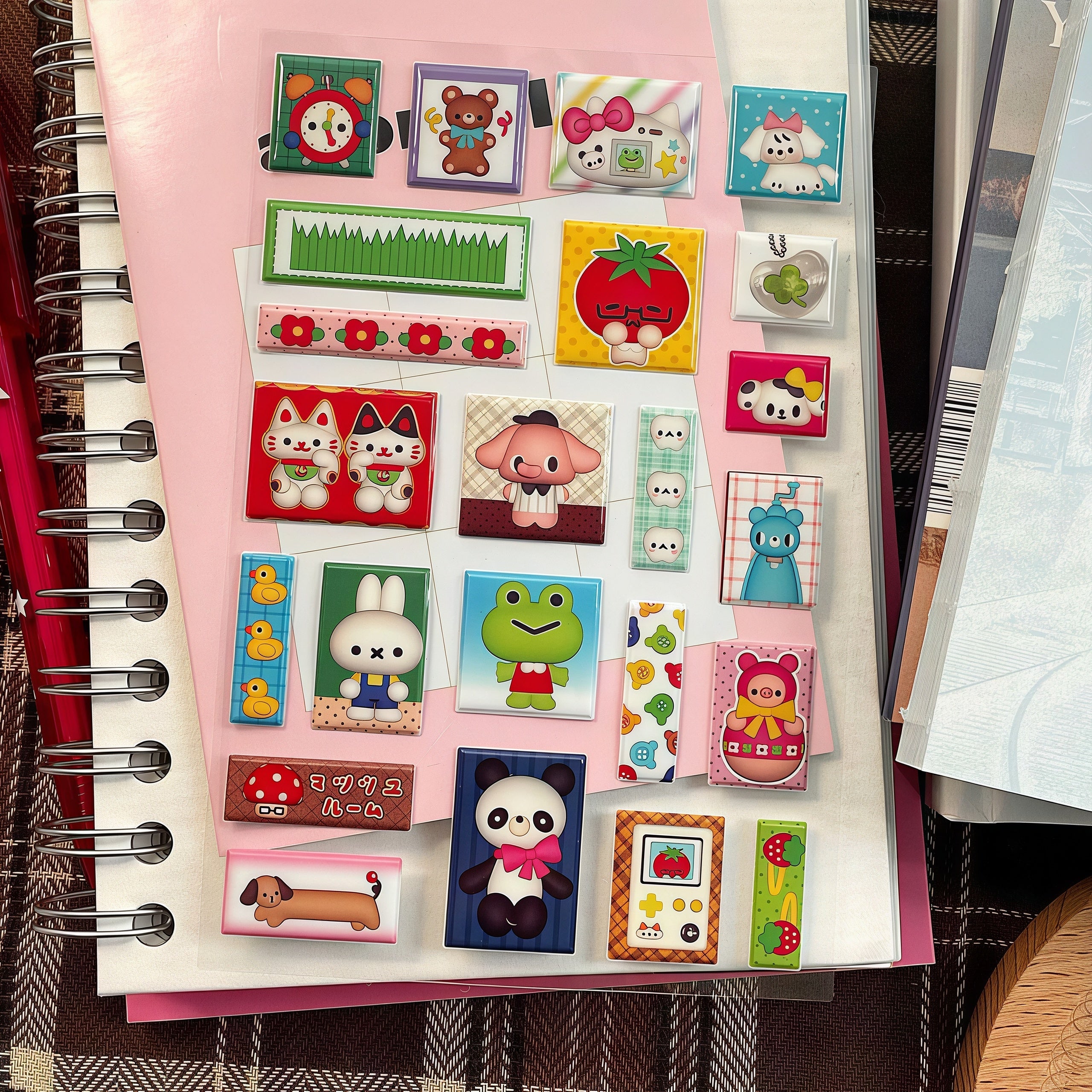 WakaWaka Puffy Frame Speech Bubble Stickers