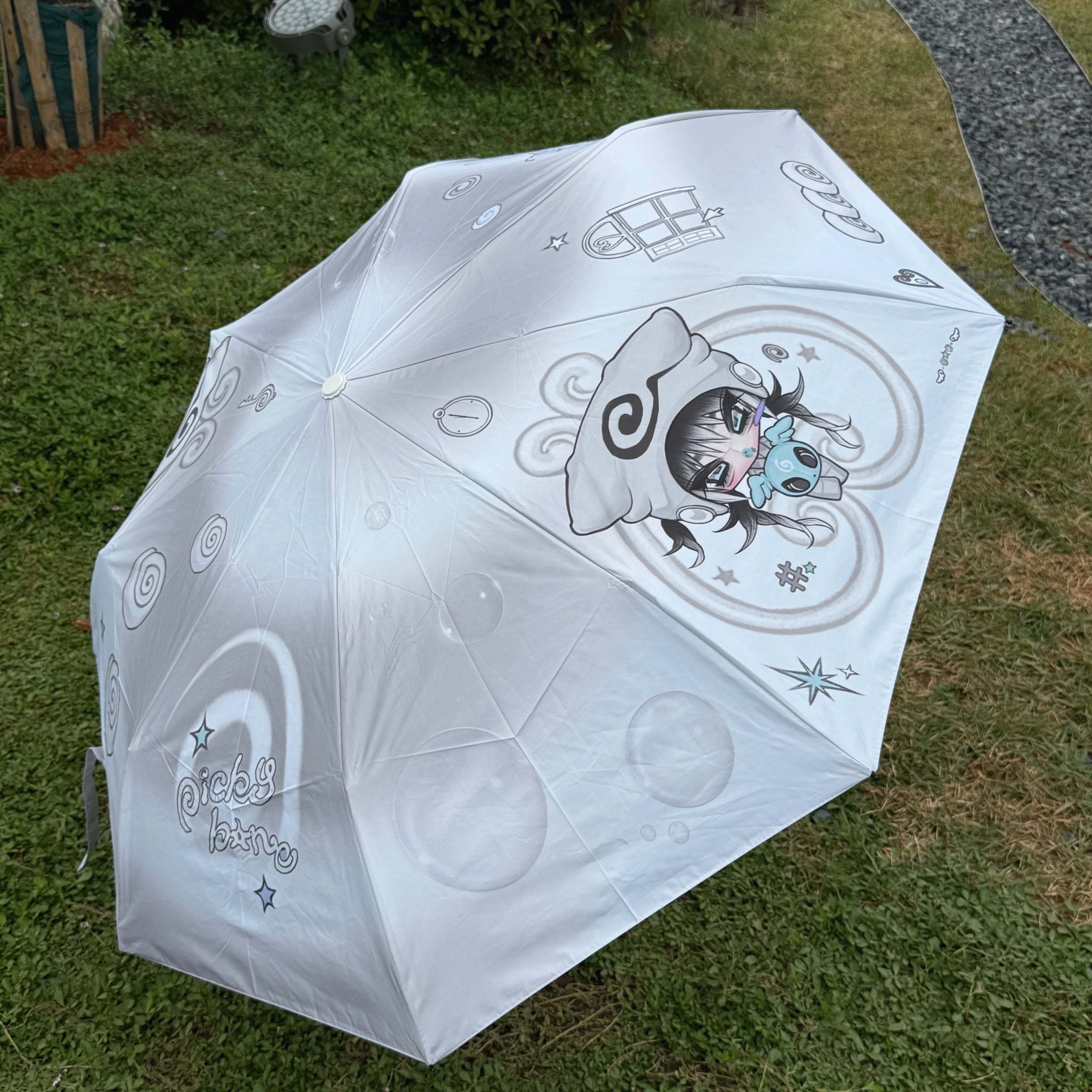 Pickybone Noodle Roll House Umbrella