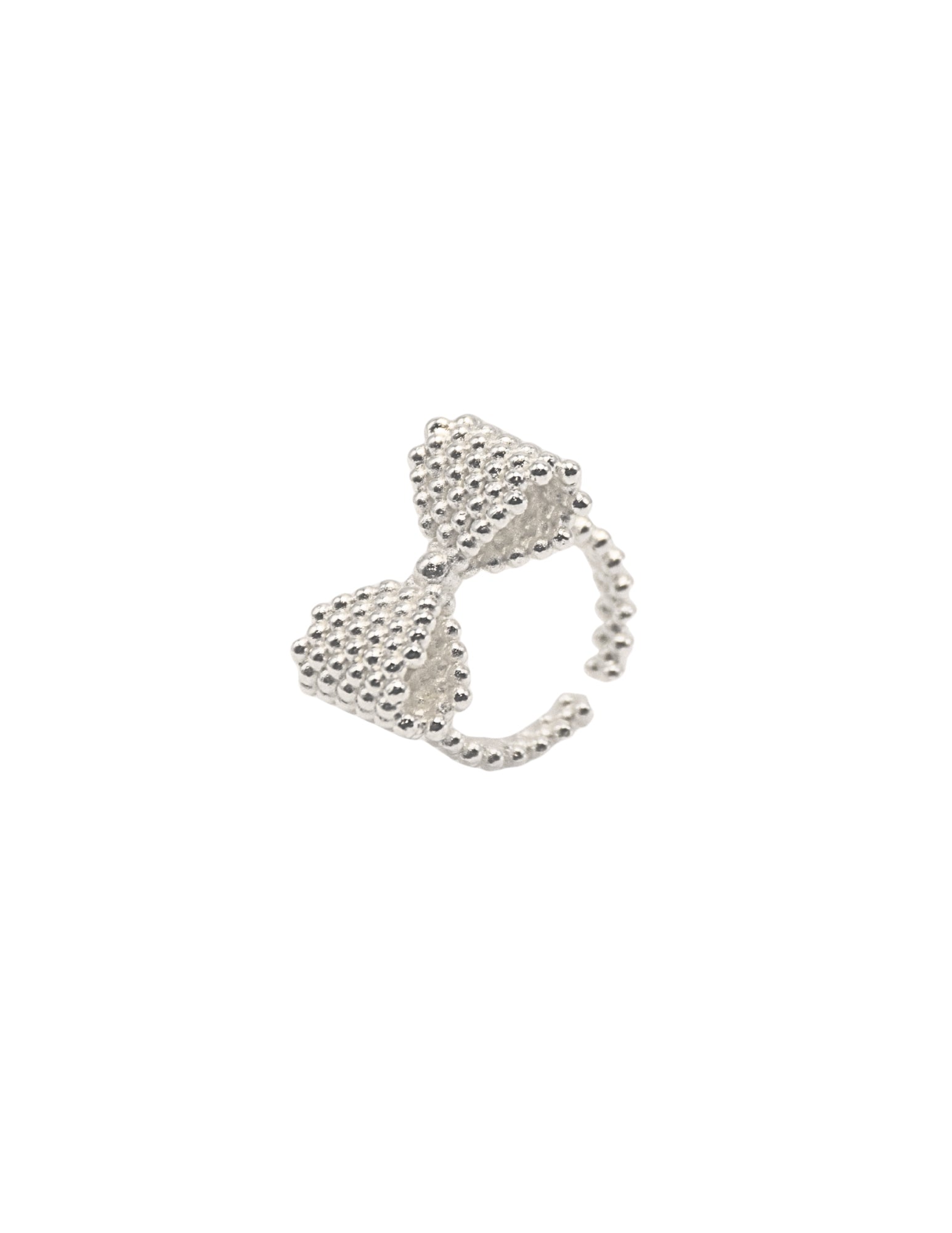 Beaded Bow Ring