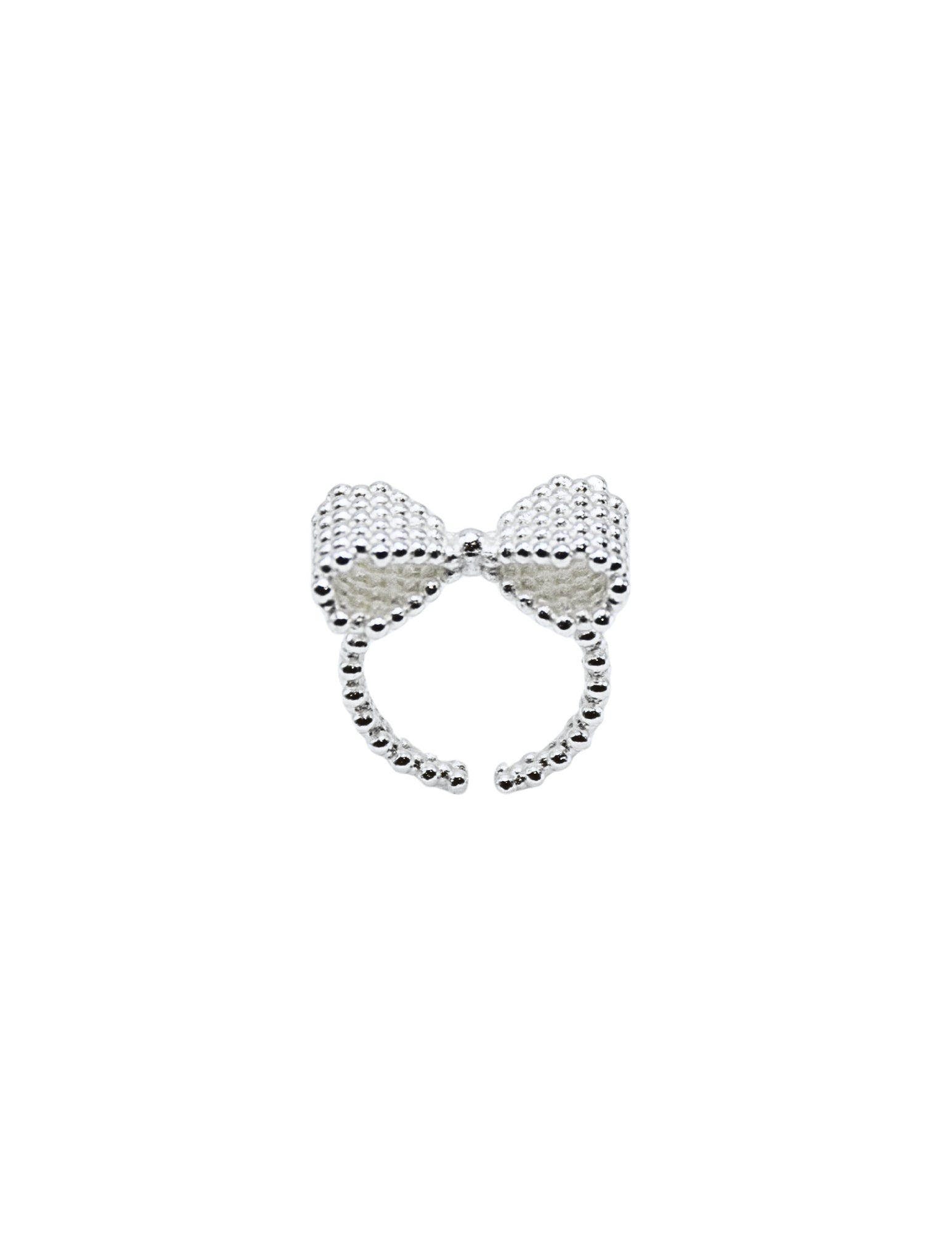 Beaded Bow Ring