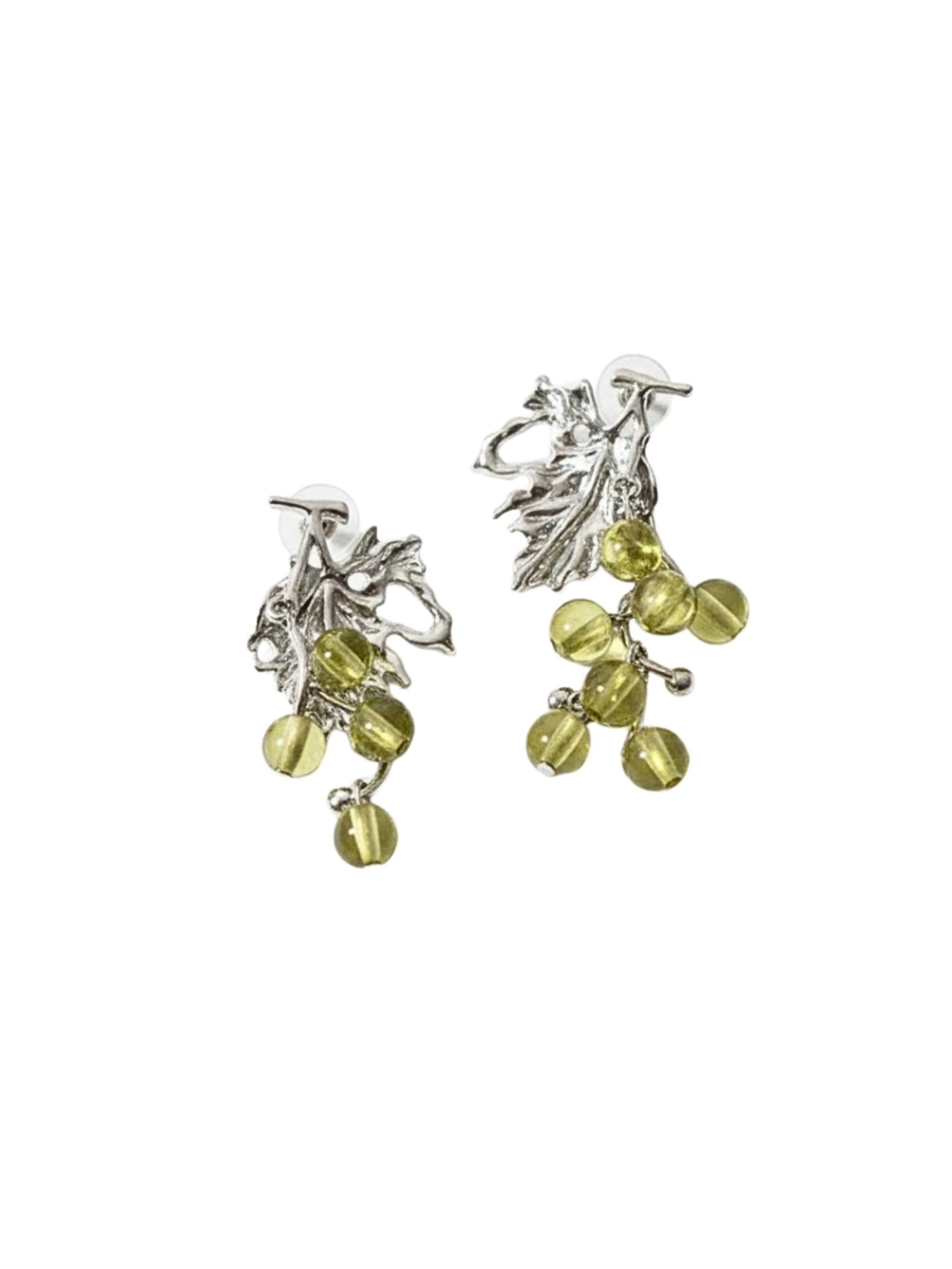 Lime Vineyard Drop Earrings