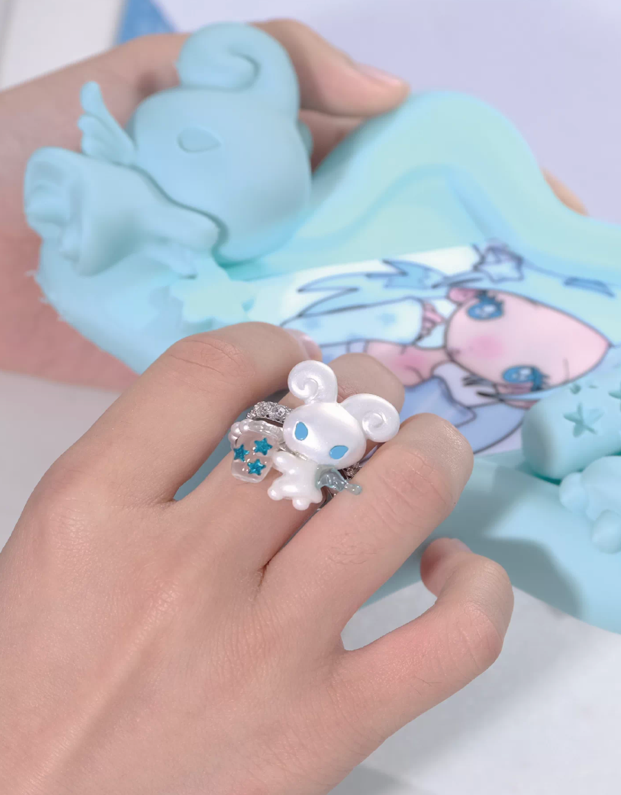 KAWAAYAxSunonebird Bunny Ring
