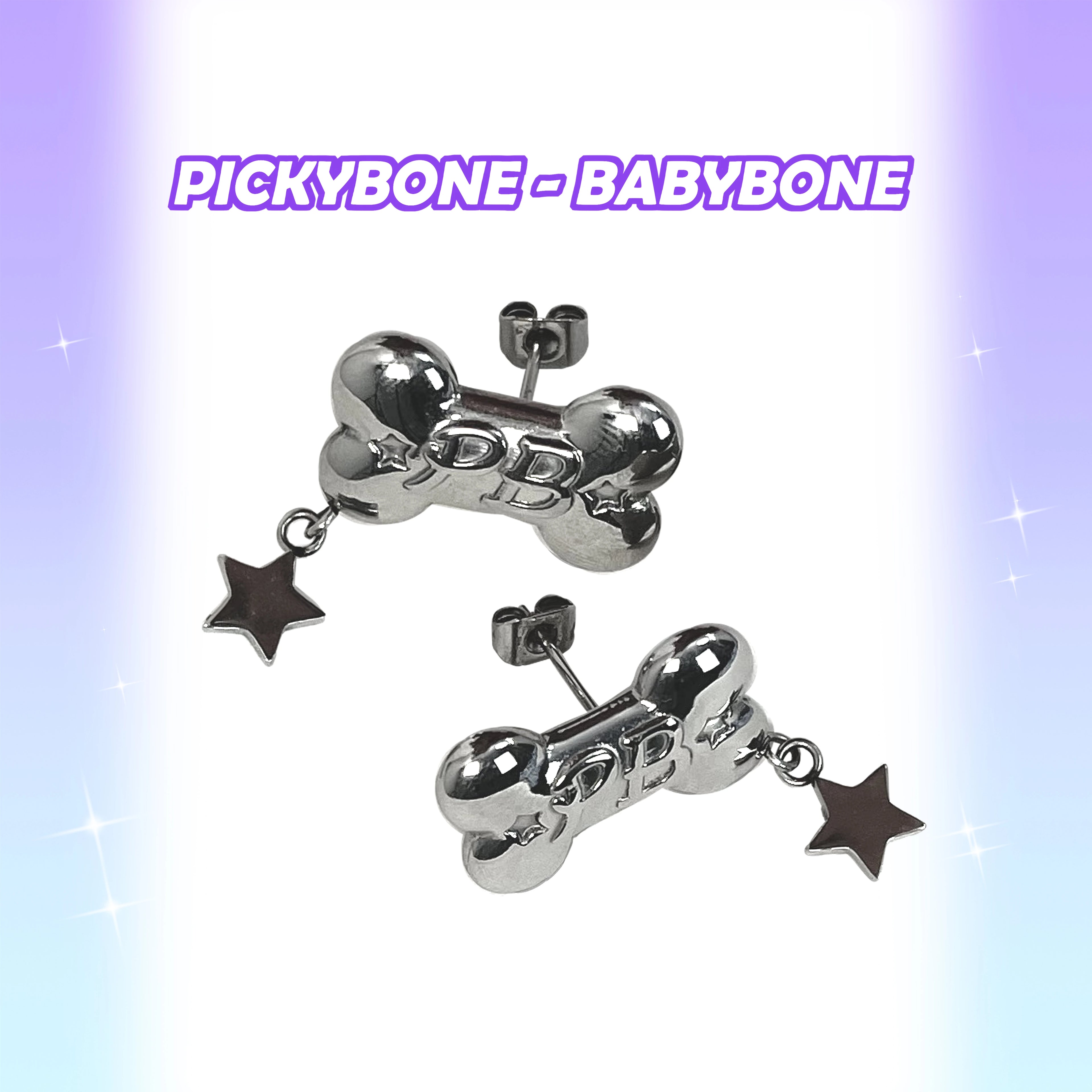 Pickybone Babybone Earrings