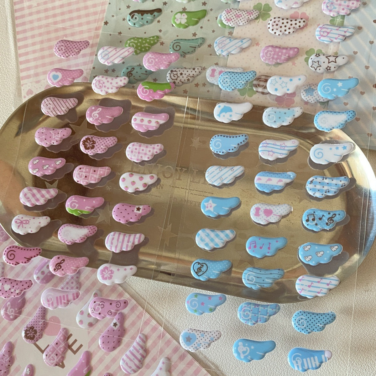 Foam Wing Stickers Collection