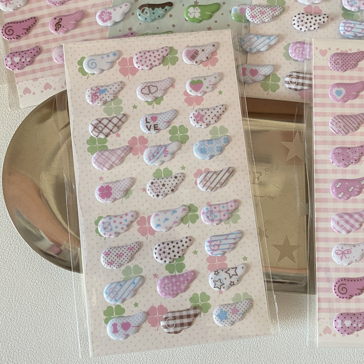 Foam Wing Stickers Collection