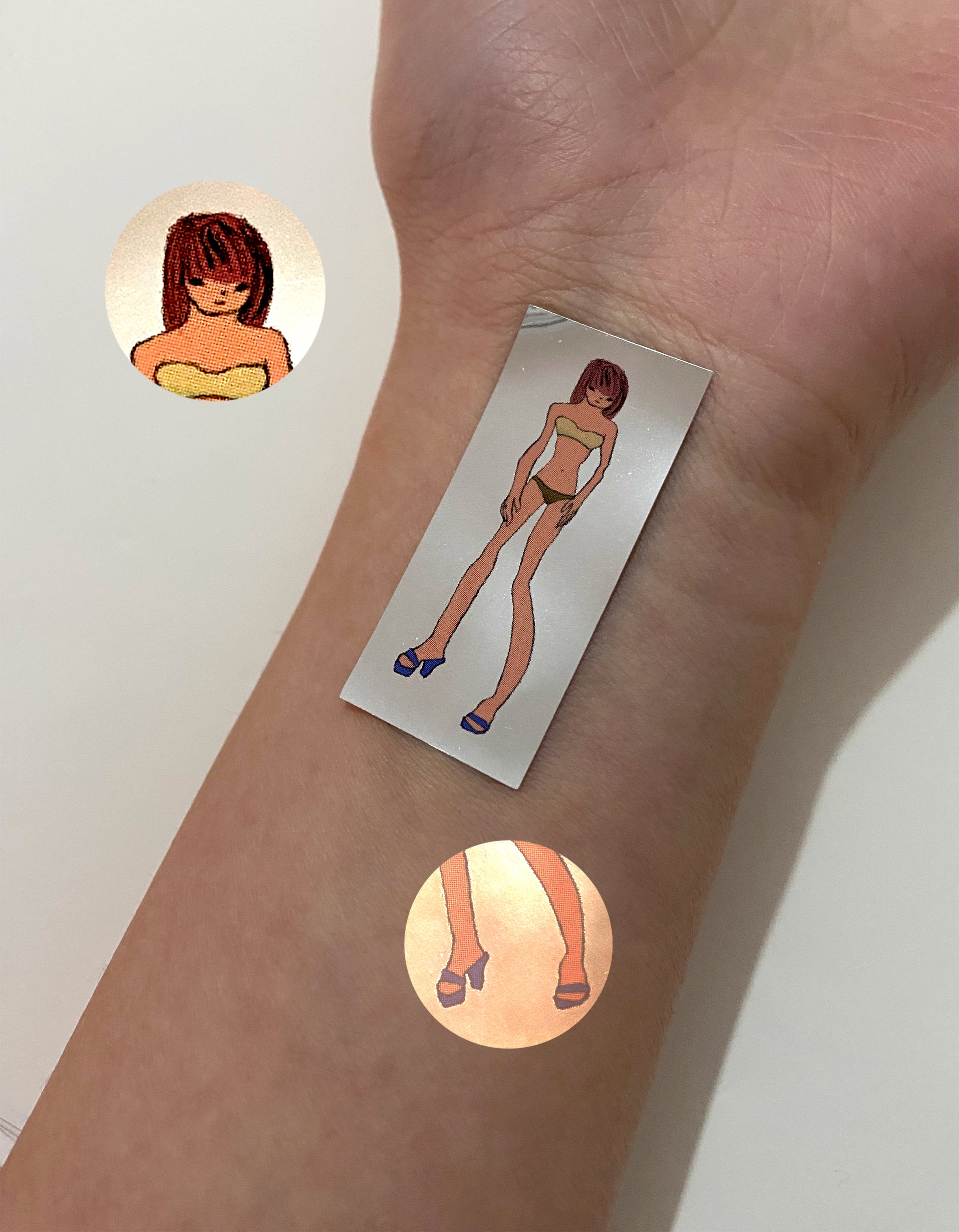 Niptong Bikini Girls Stickers