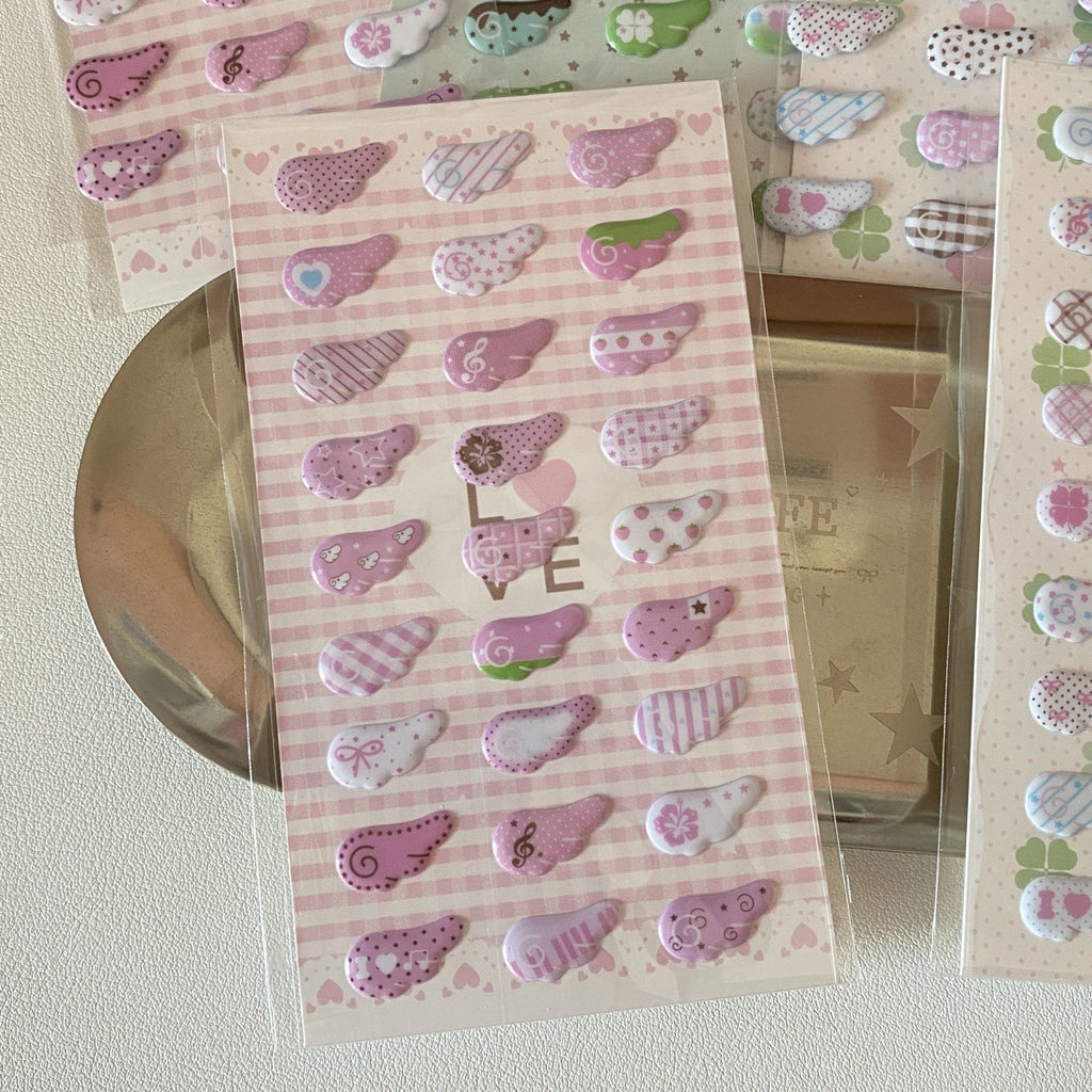 Foam Wing Stickers Collection