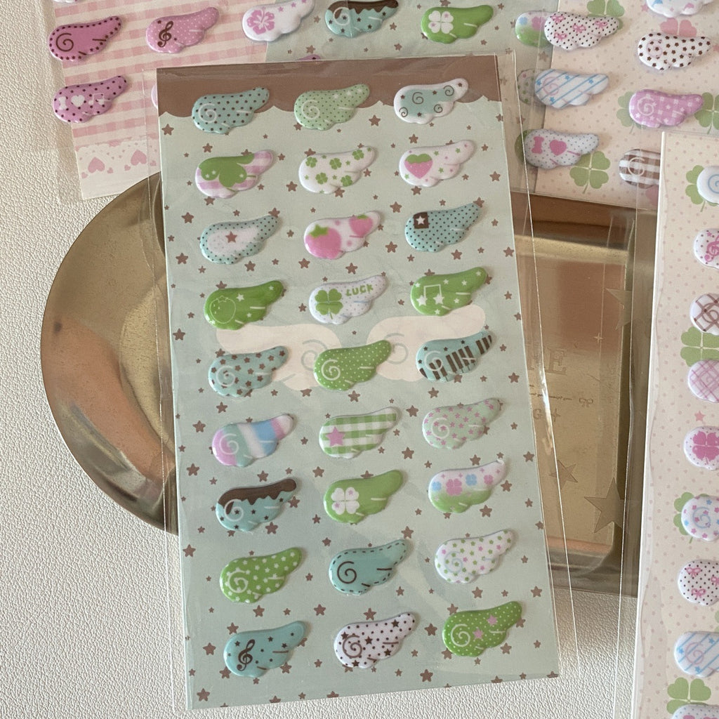 Foam Wing Stickers Collection