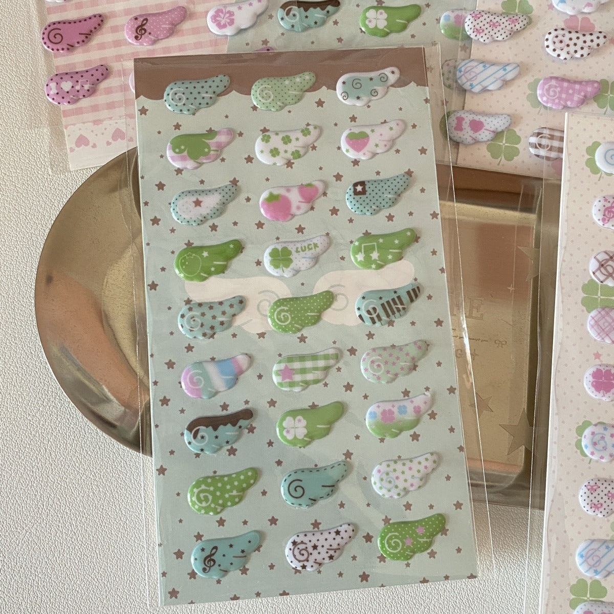 Foam Wing Stickers Collection