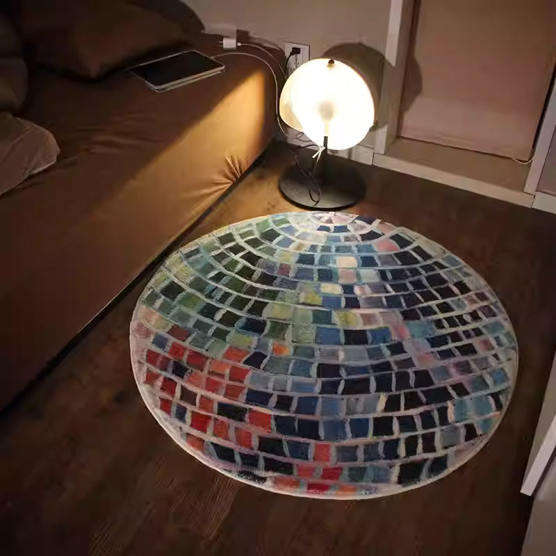 Mosaic Mirage Round Rug