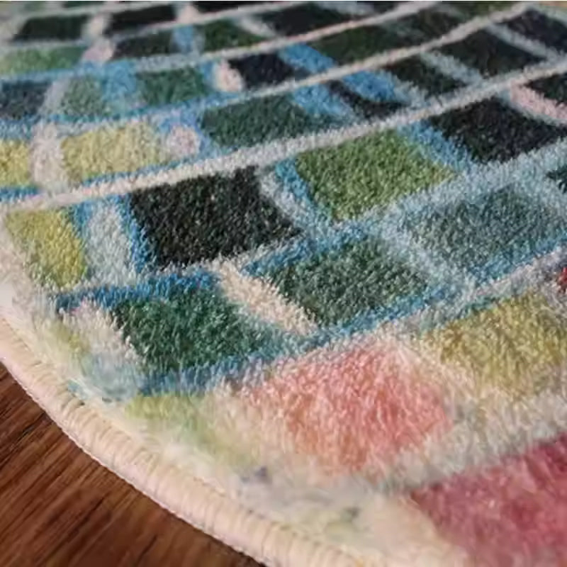 Mosaic Mirage Round Rug