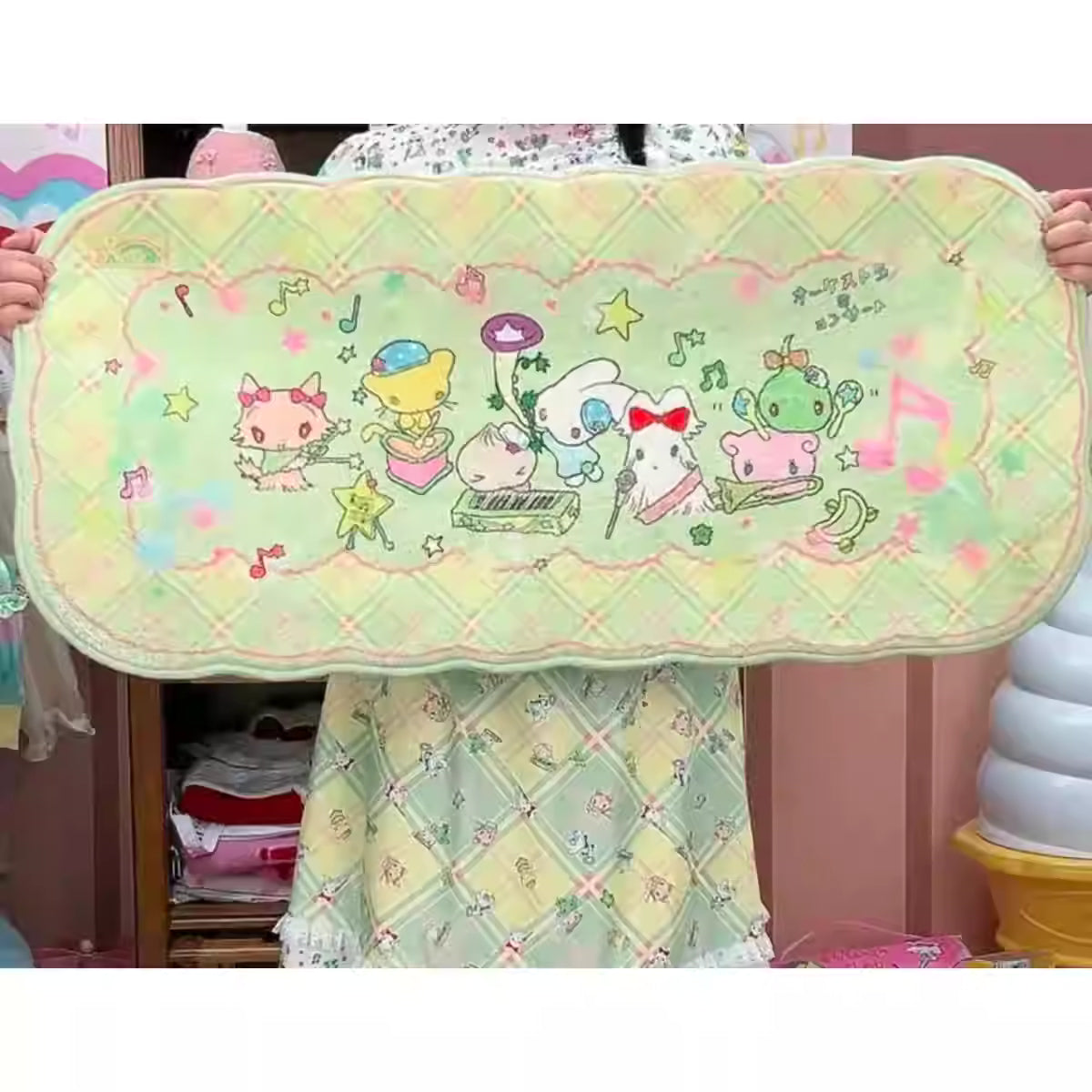 sunonebird Kawaii Music Party Carpet