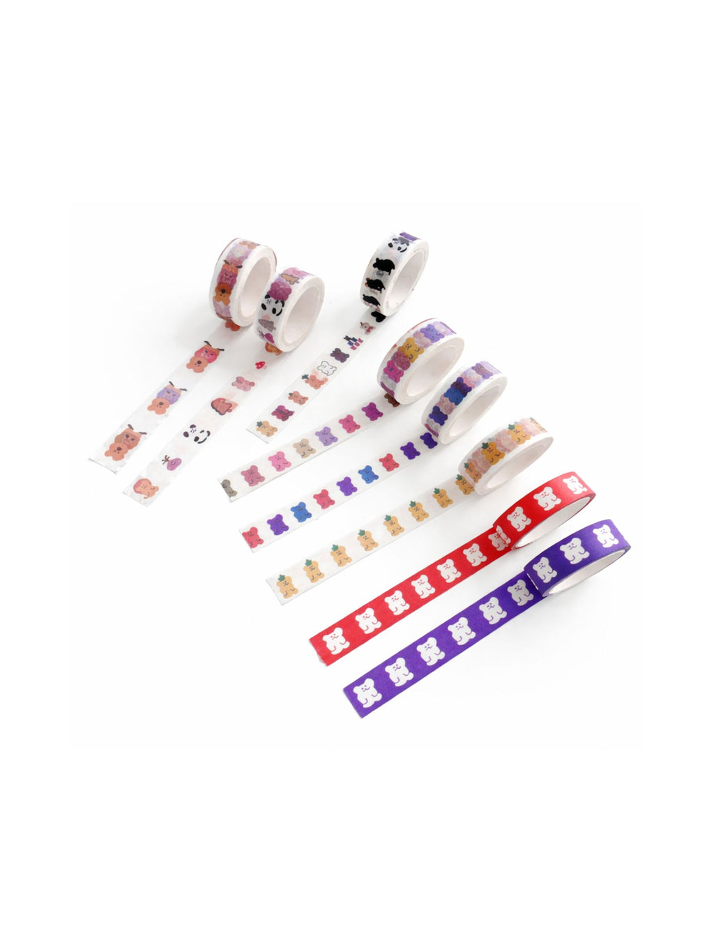 DINOTAENG Bear Washi Tape Series