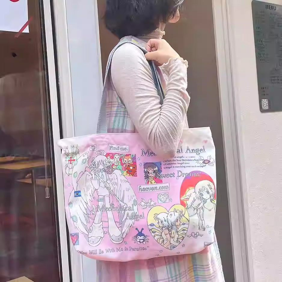 Oliwa Mechanical Angel Tote bag