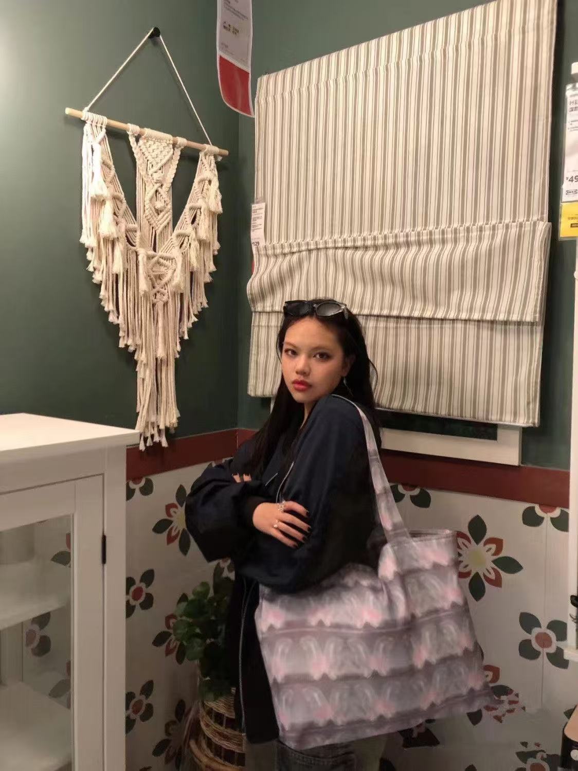 Ghost Butterfly Tote Bag