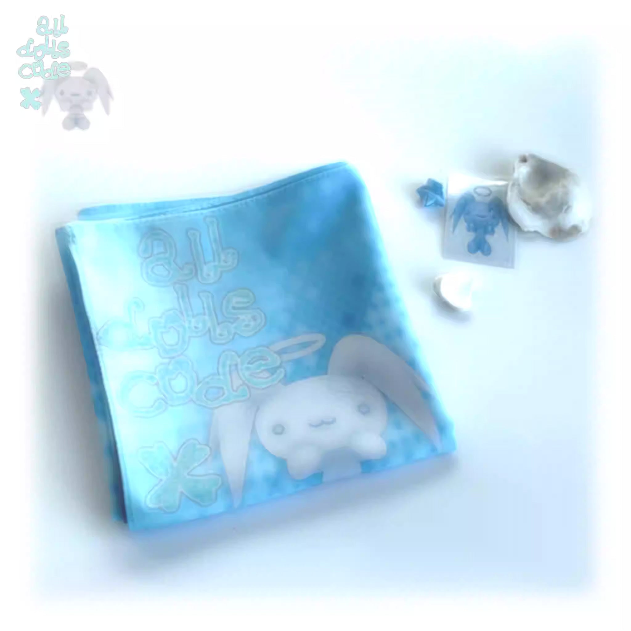 alldollscode Illustrated Headscarf & Bandana