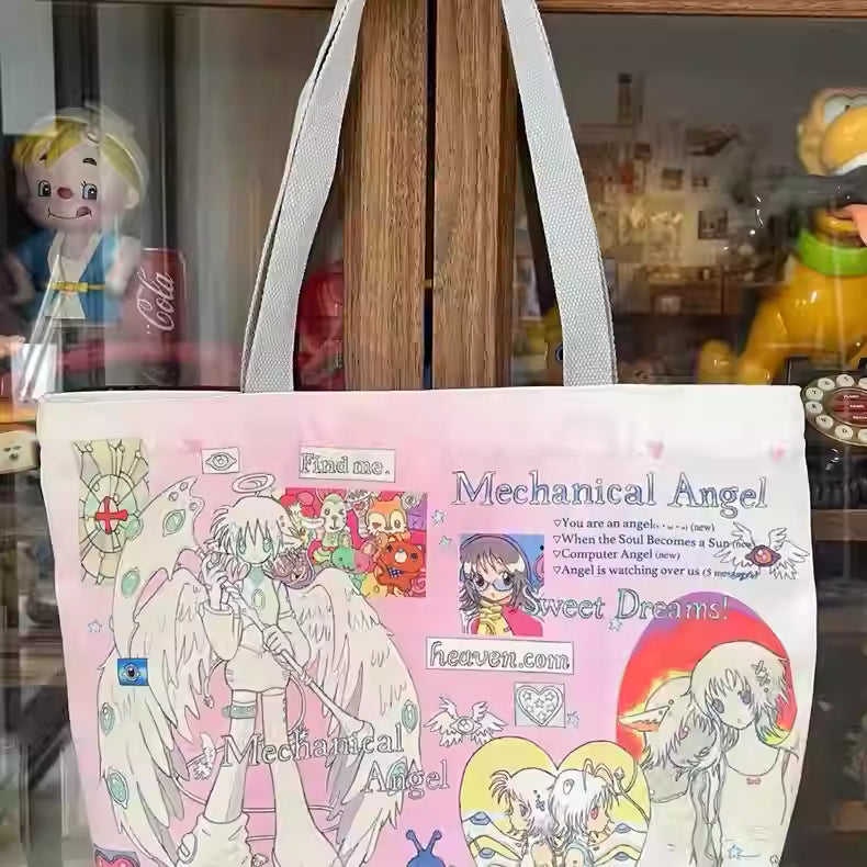 Oliwa Mechanical Angel Tote bag