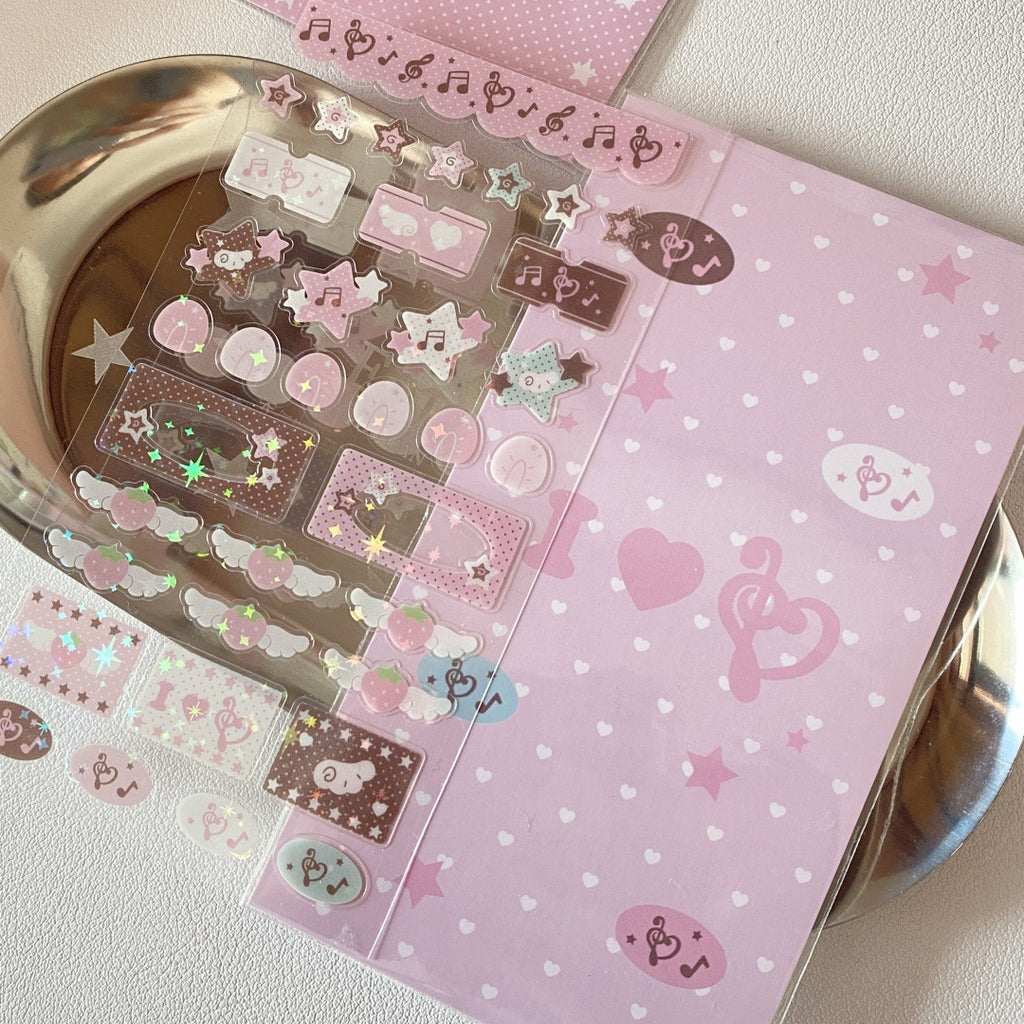 Sweet Melody Deco Sticker Collection