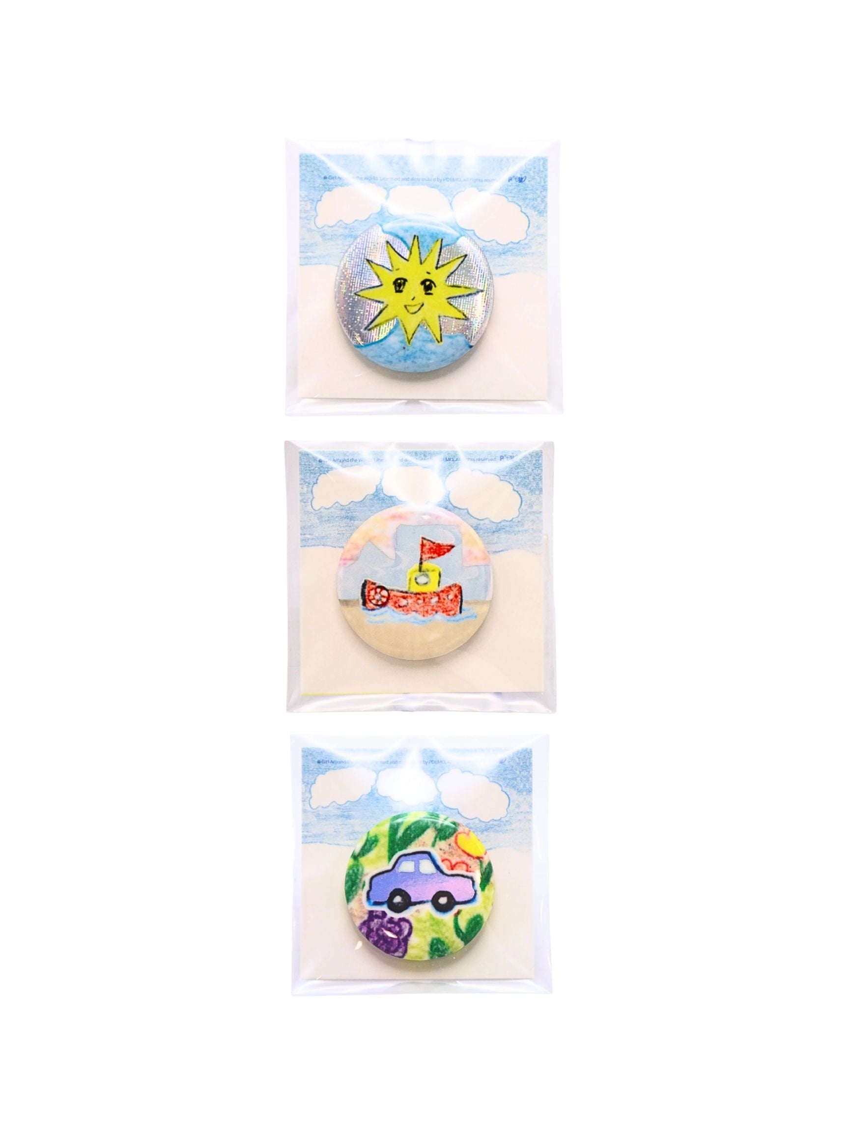 Girl Around the World: Sunny Day Trip Badge