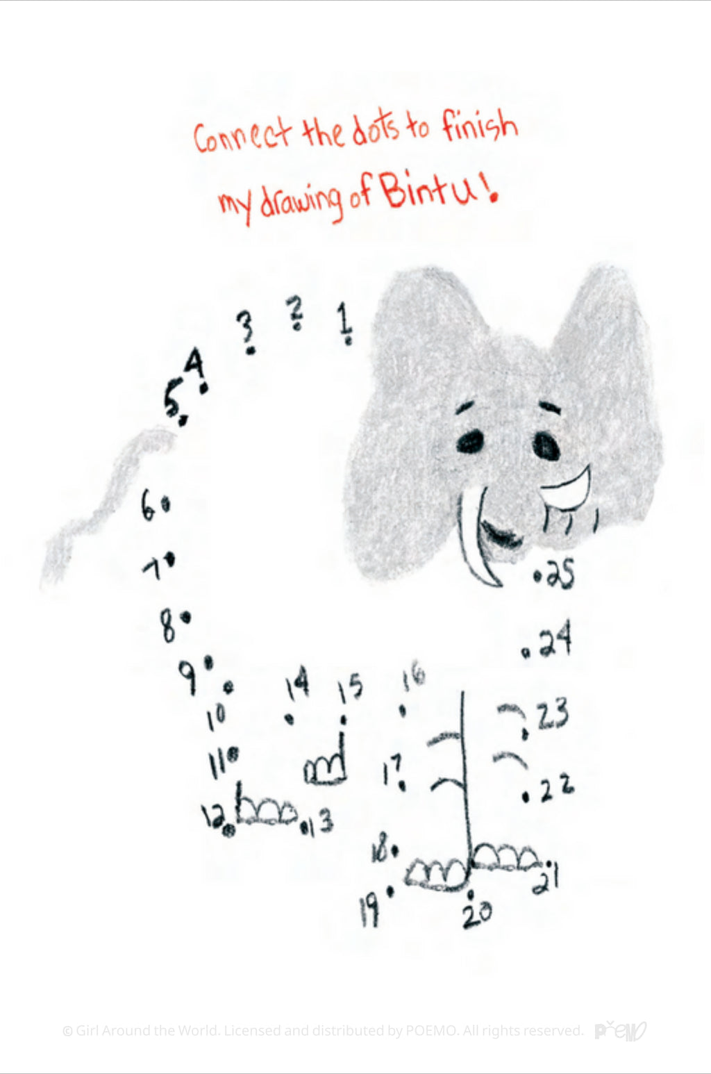 Girl Around the World: Postcard
