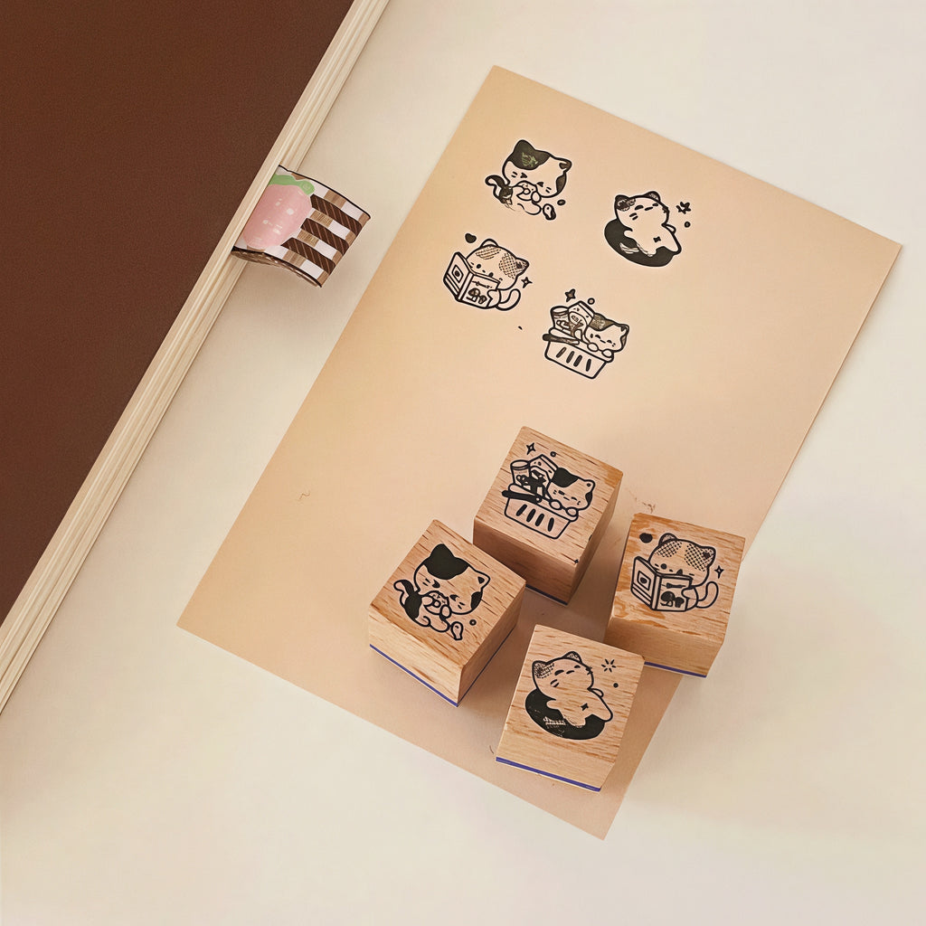 WakaWaka Beechwood Mini Journal Stamp