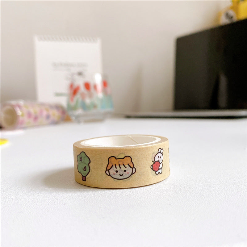 oh, lolly day Faces & Friends Washi Tape Series