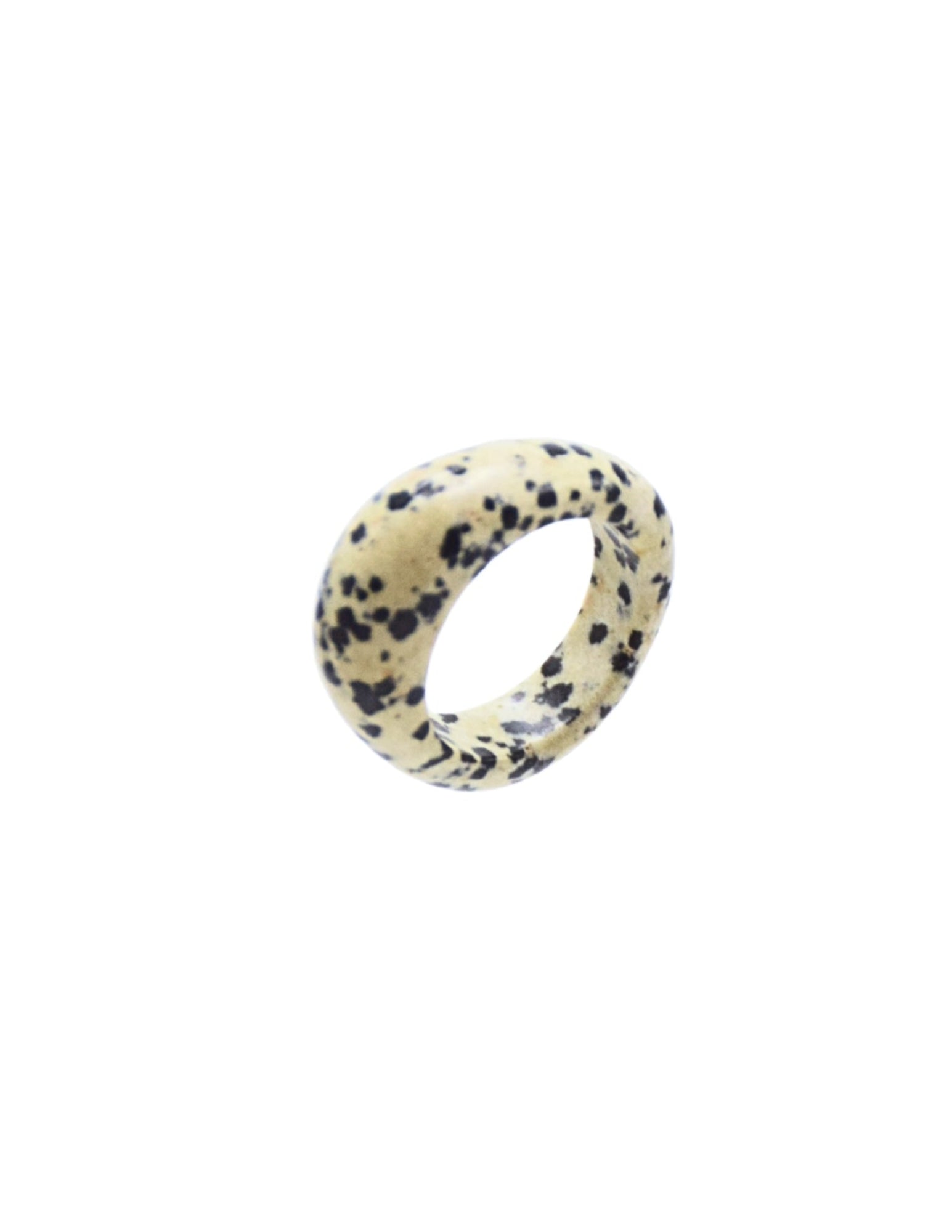 Speckled Stone Ring